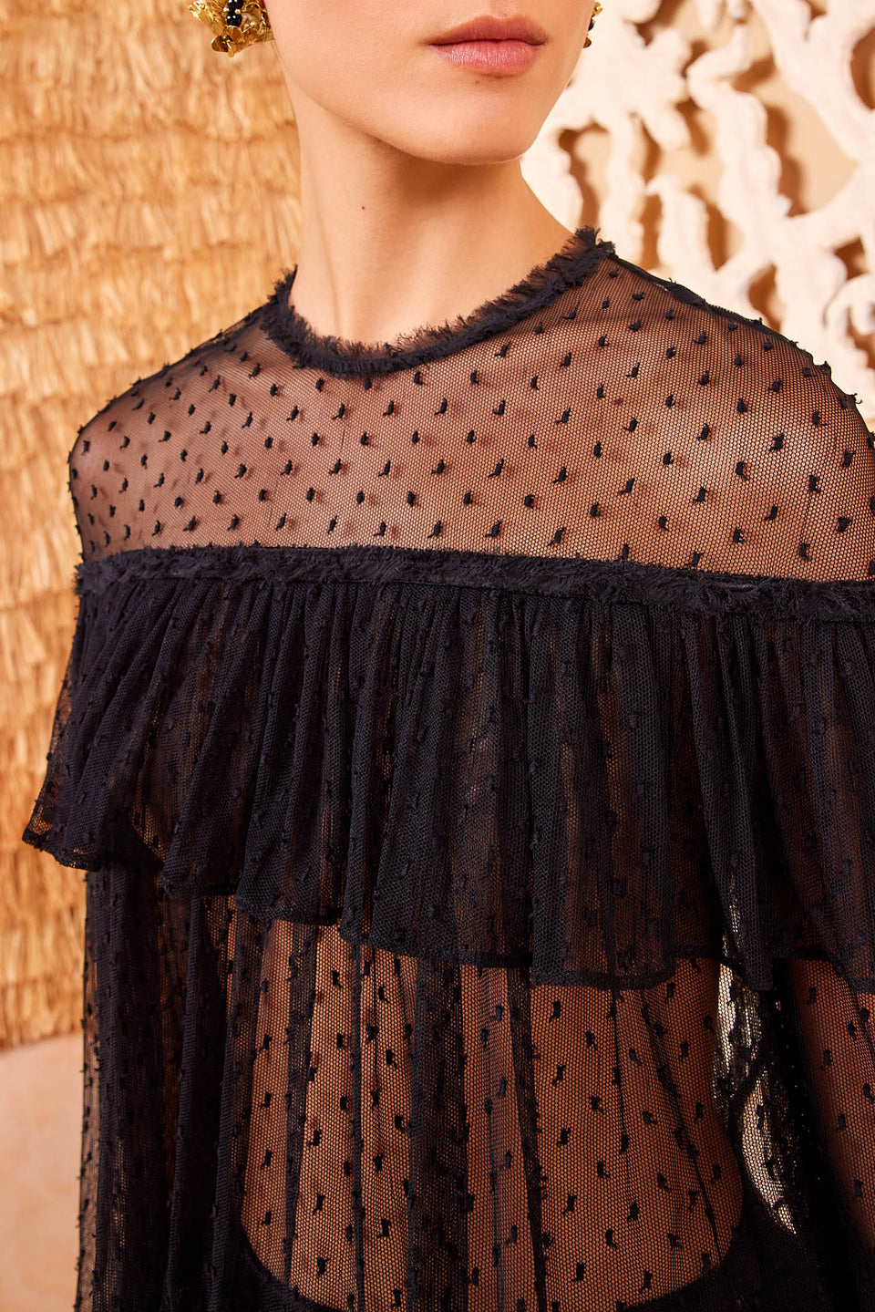 Anelise Blouse - Noir