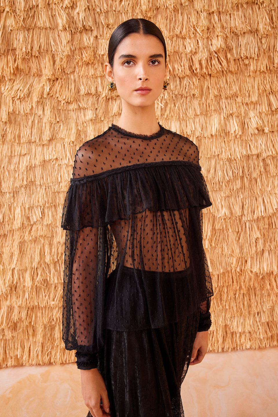 Anelise Blouse - Noir