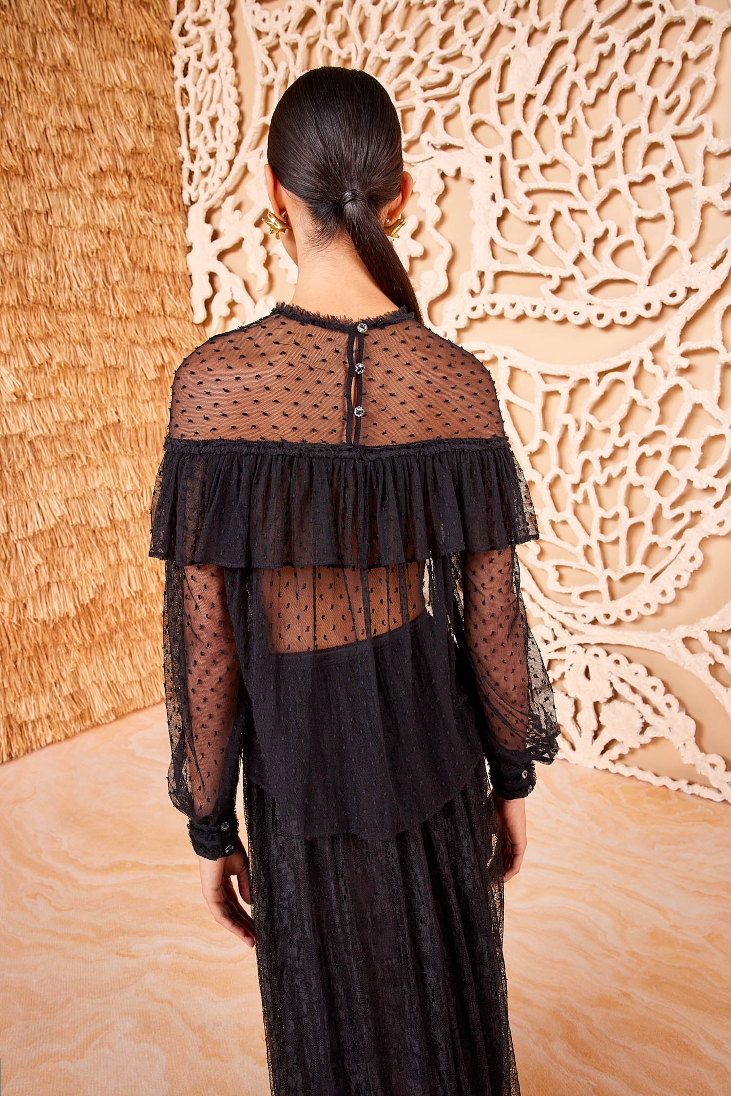 Anelise Blouse - Noir