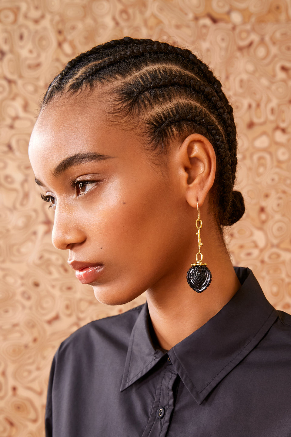 Galia Earring - Black Onyx