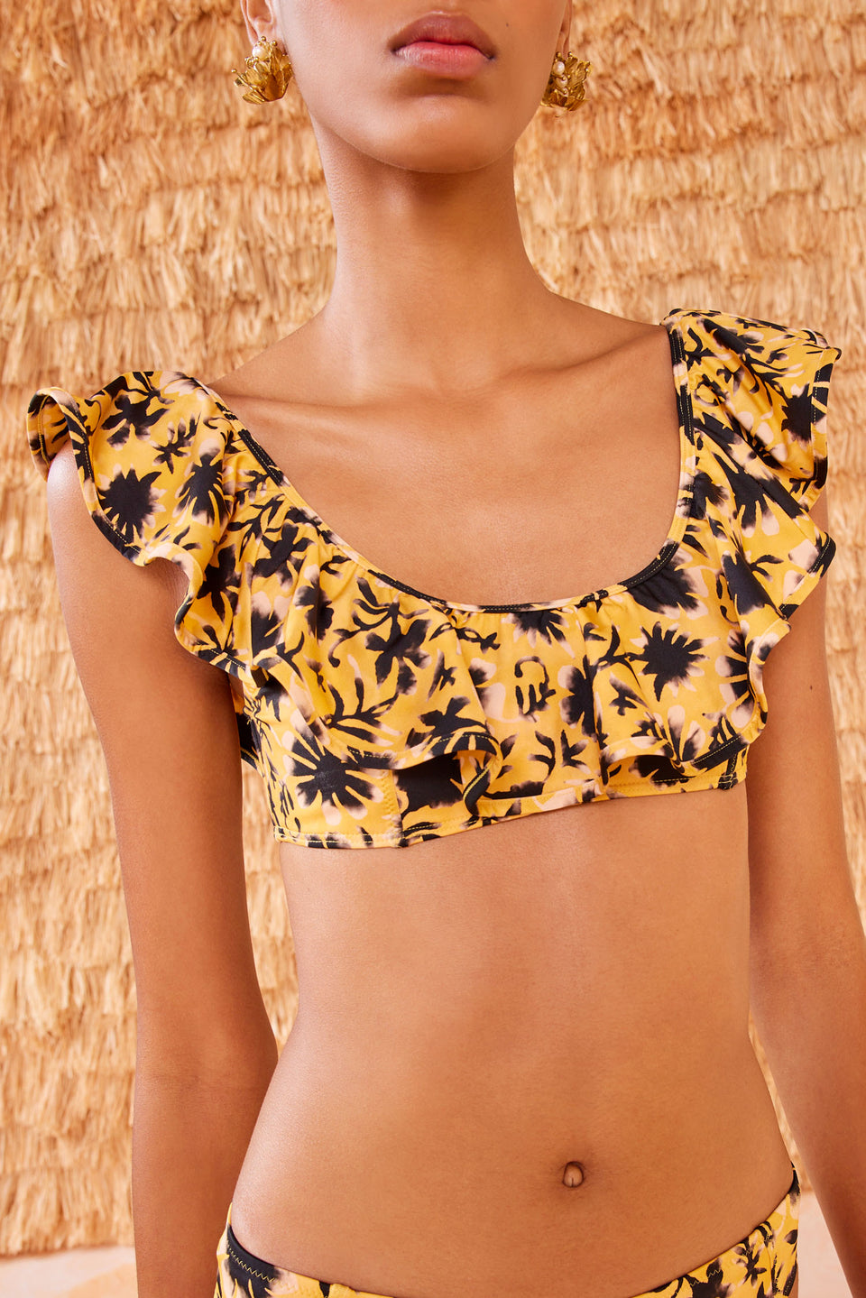 Azores Bikini Top - Zinnia