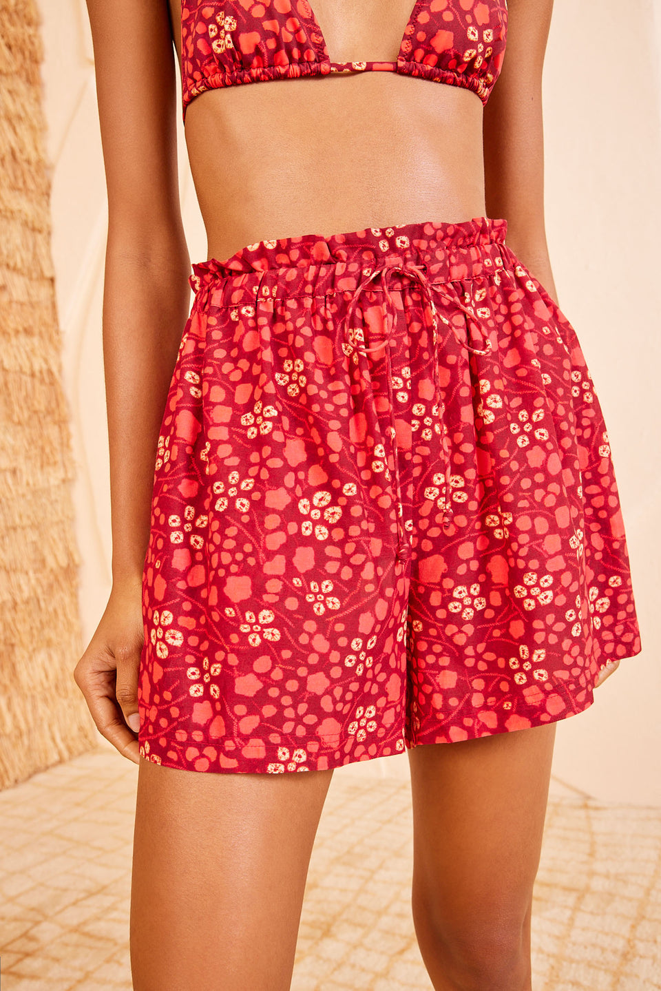 Bijou Short - Coral