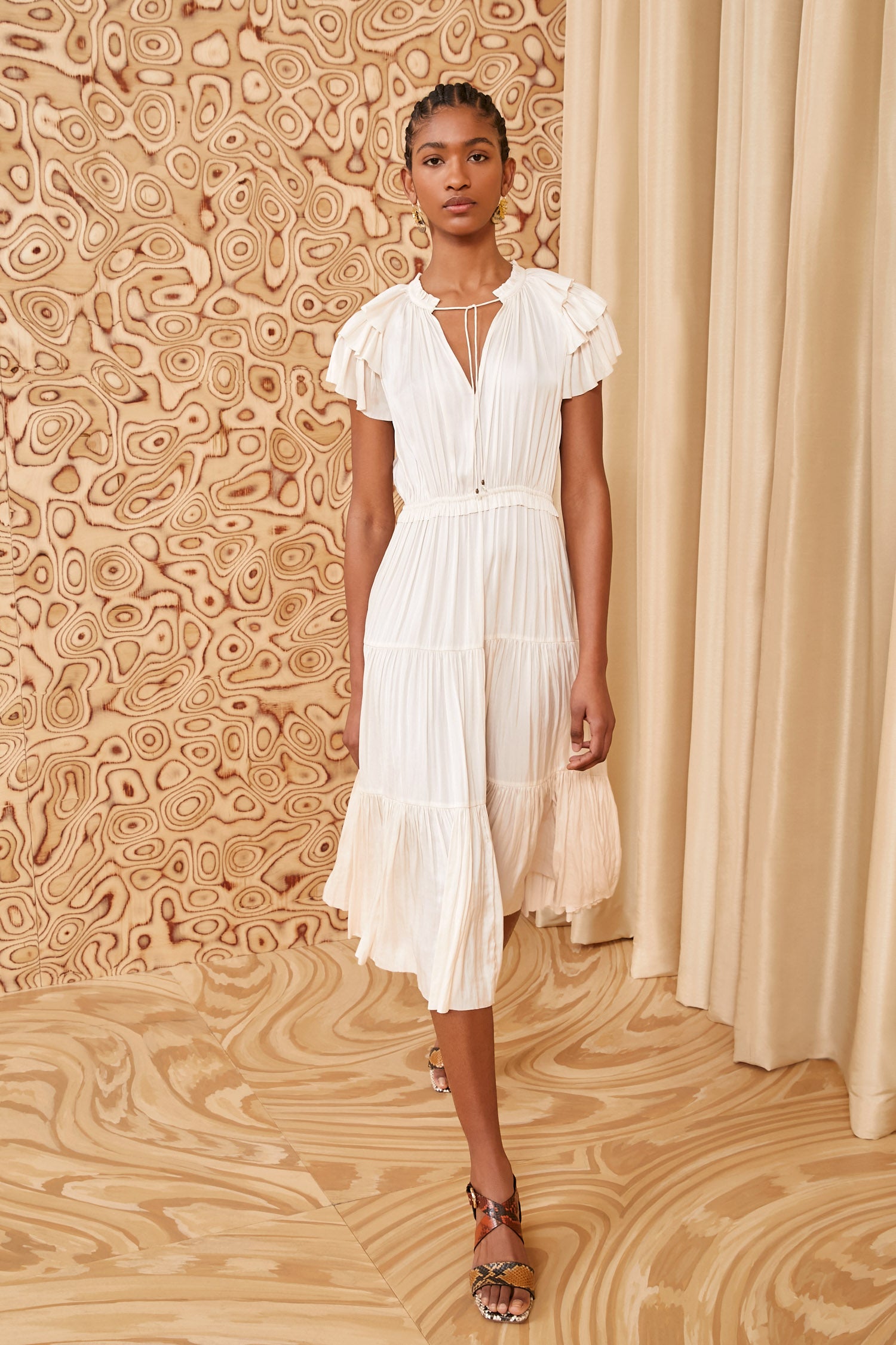 Blaire Dress - Blanc
