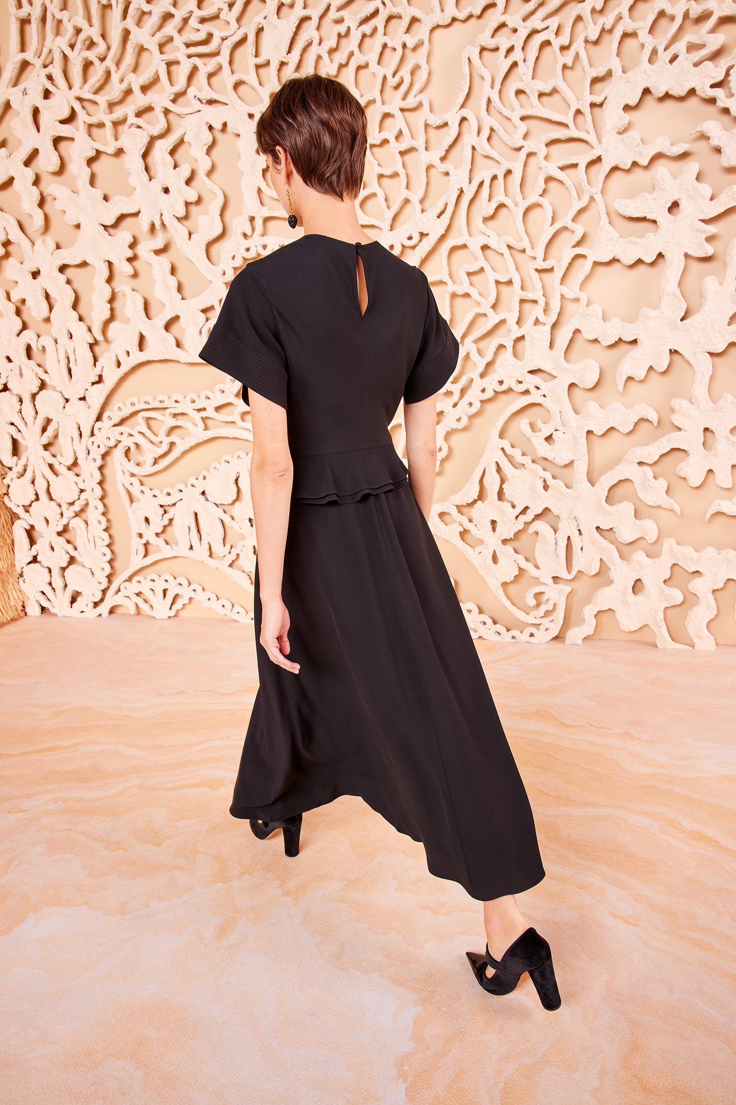 Cassia Dress - Noir