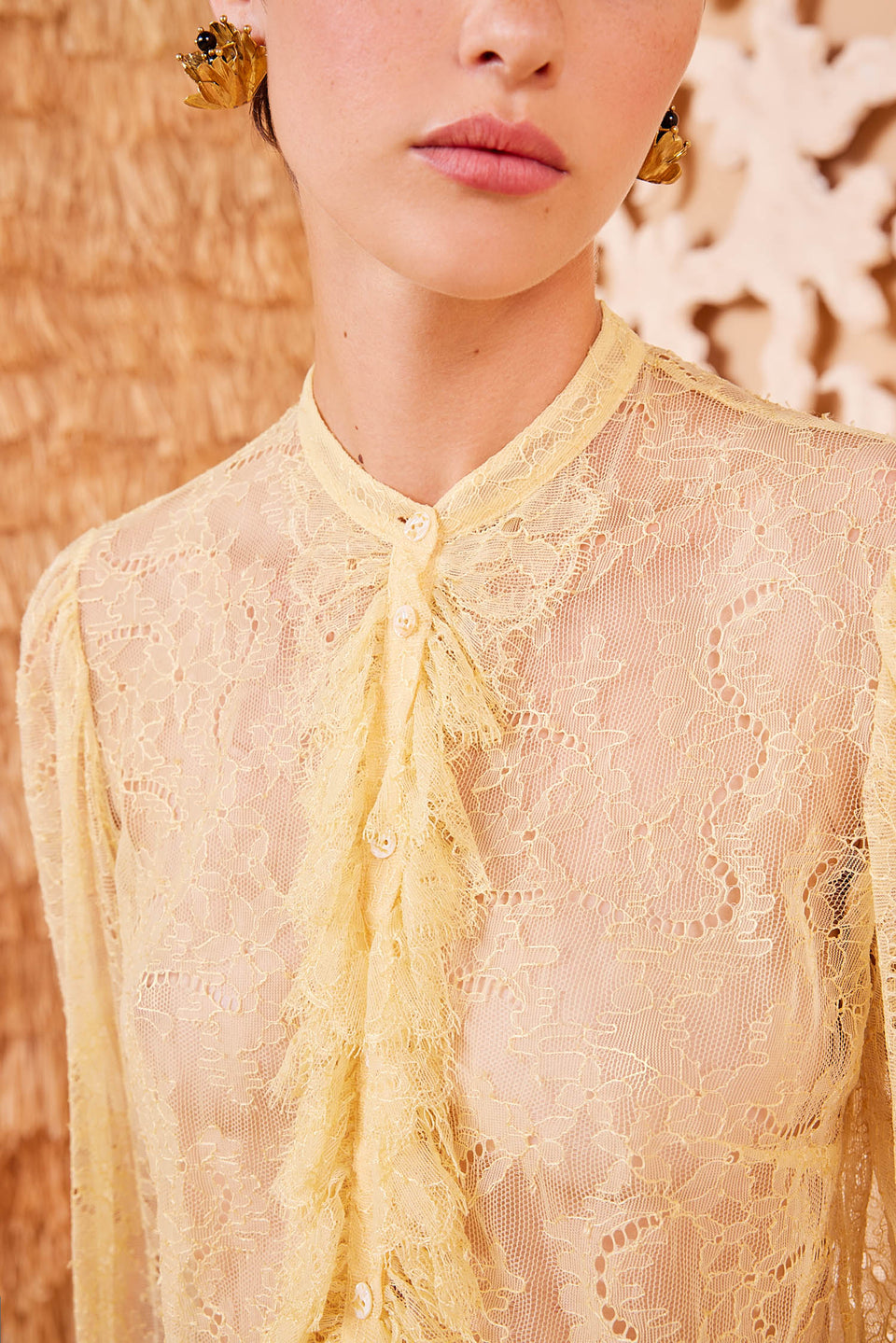 Cecile Blouse - Lemonbalm