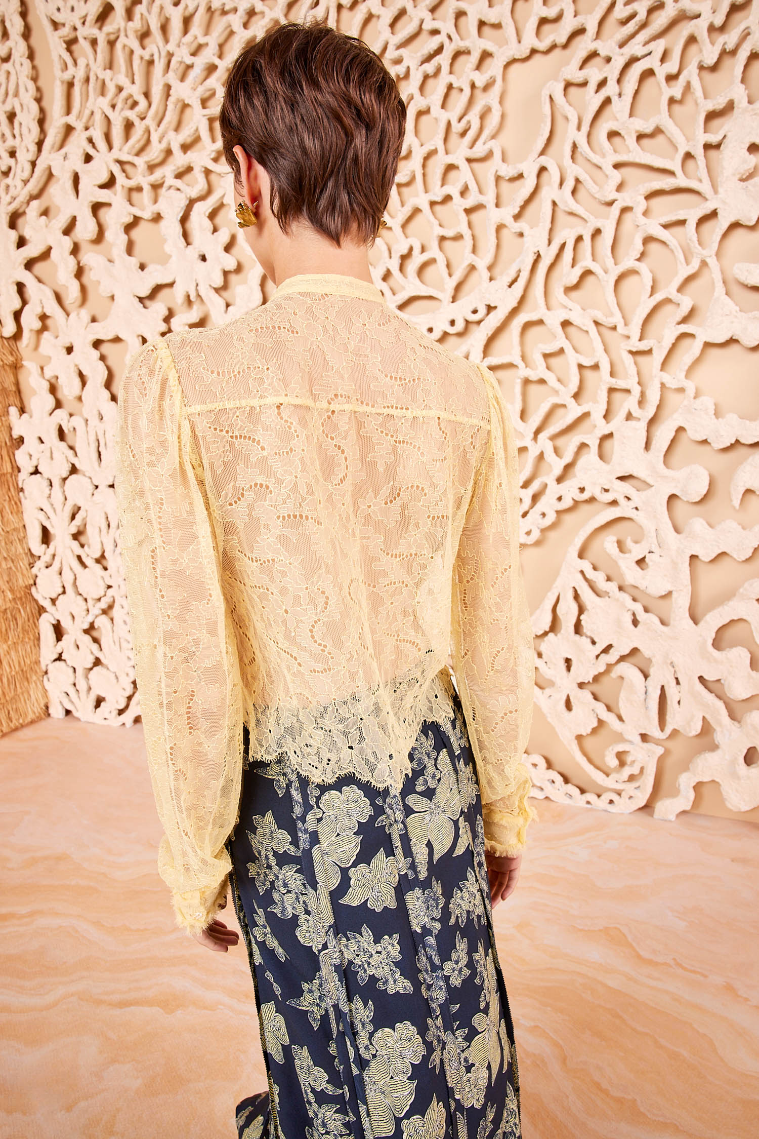 Cecile Blouse - Lemonbalm