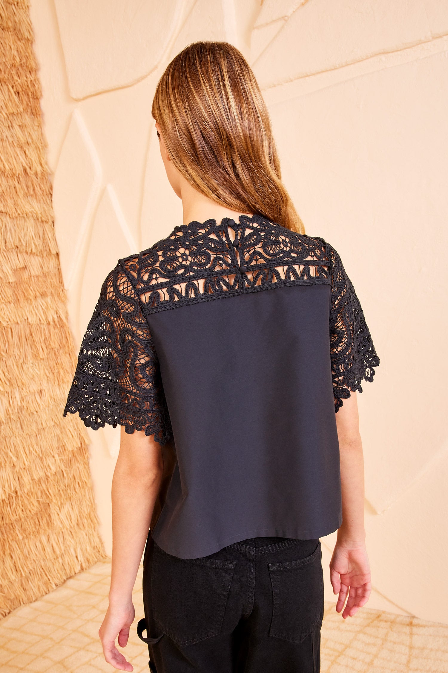 Delia Top - Noir