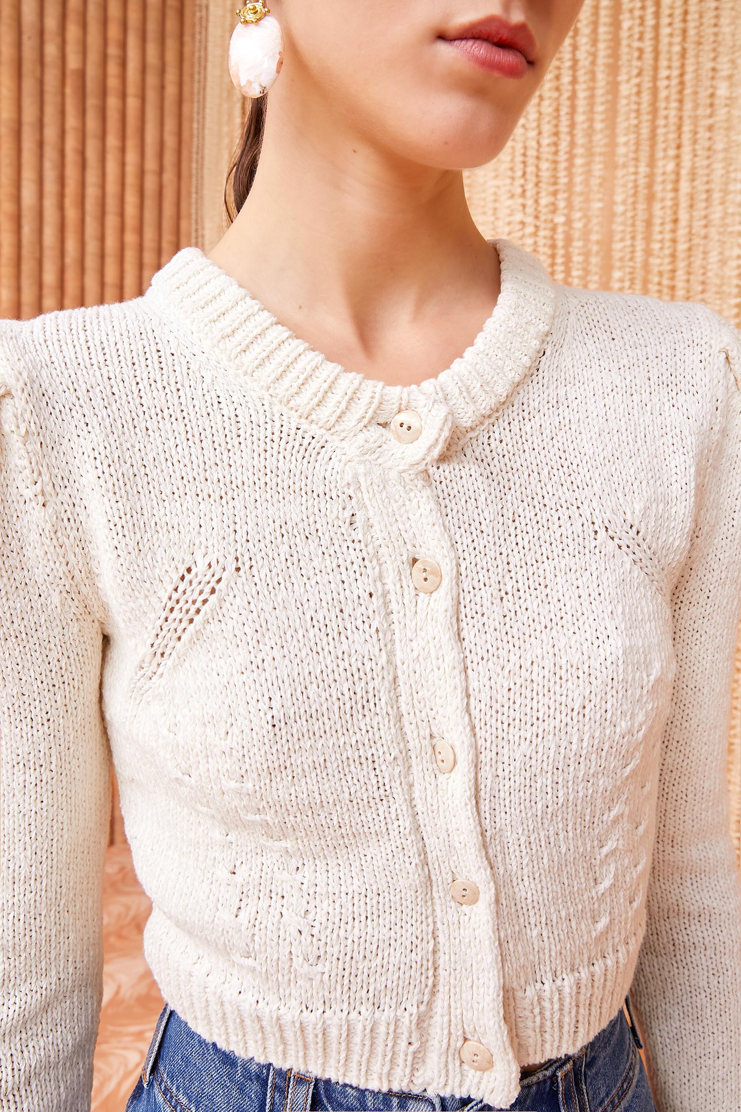 Ulla Johnson Delphina Cardigan - Ivory