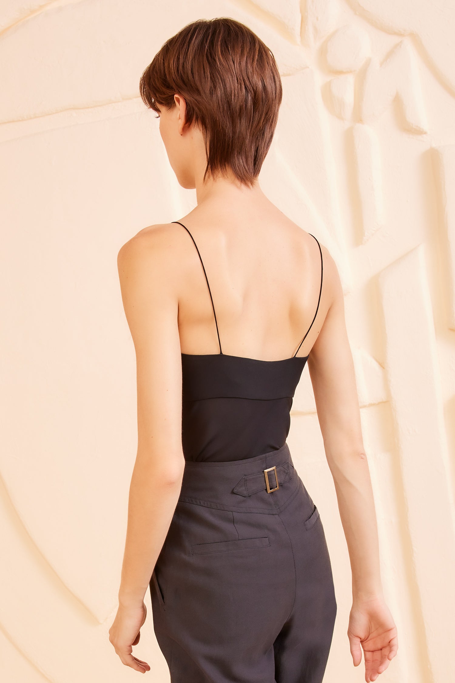 Demi Top - Noir
