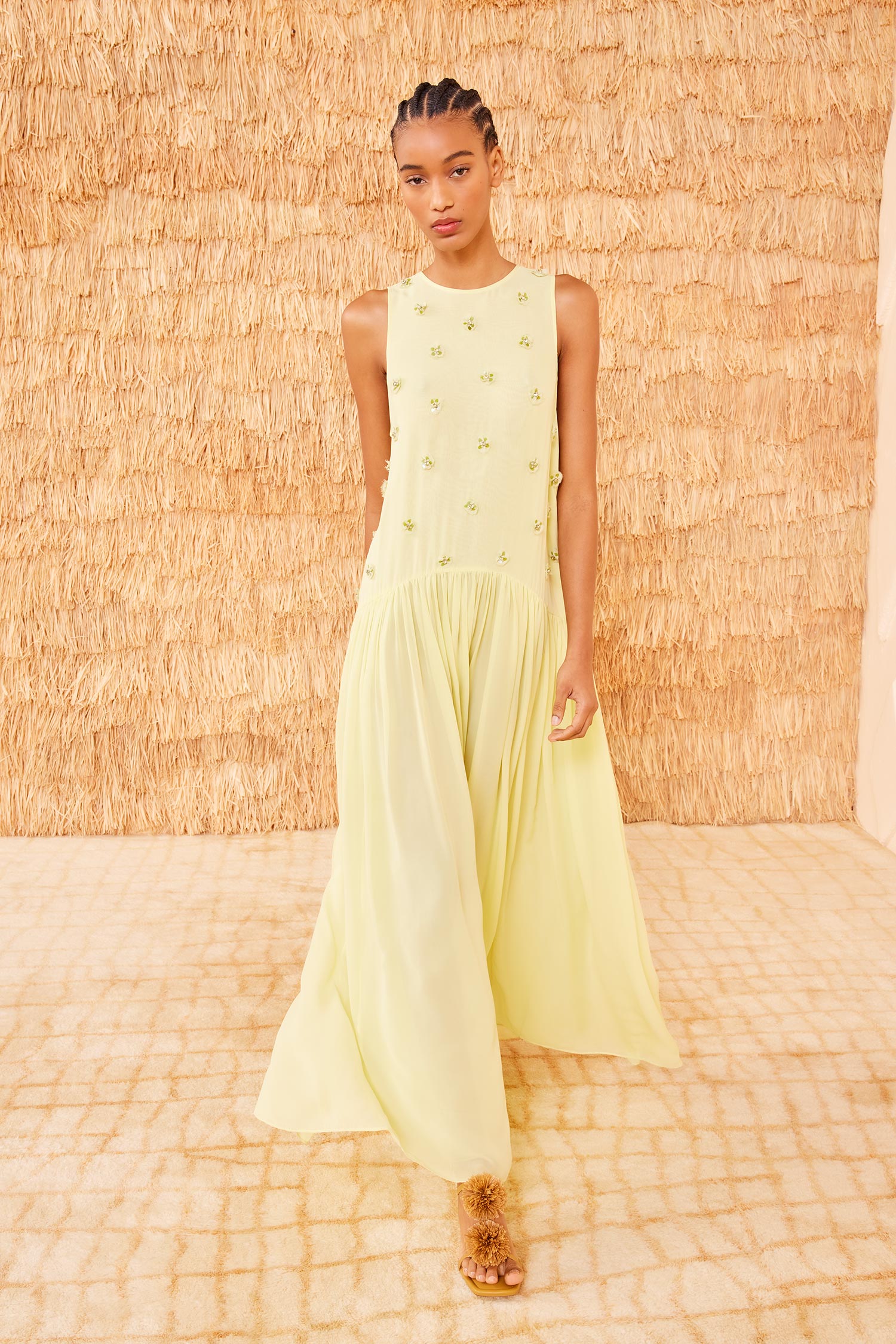 Eleni Dress - Citron