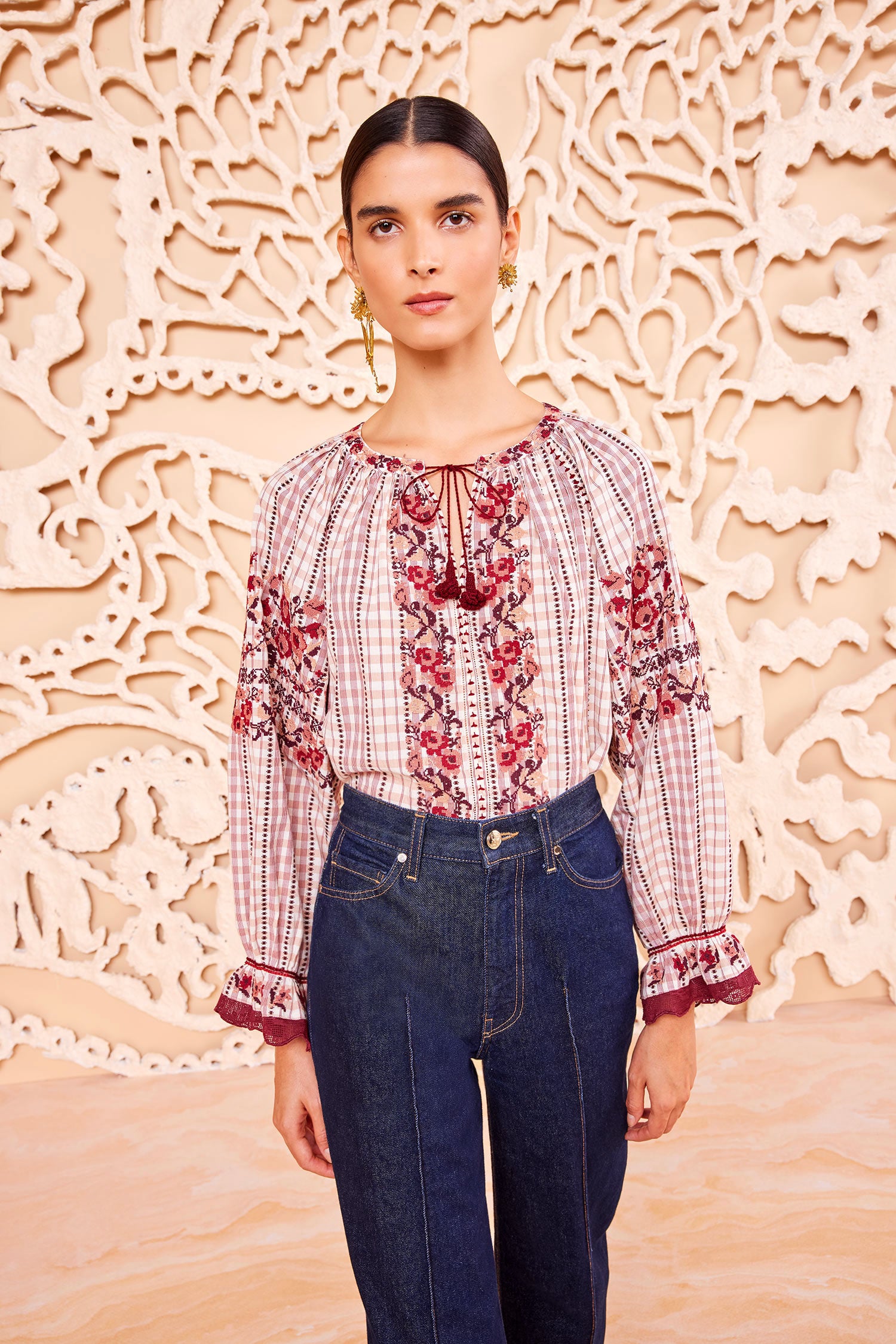 Ulla Johnson Emi Blouse - Madras