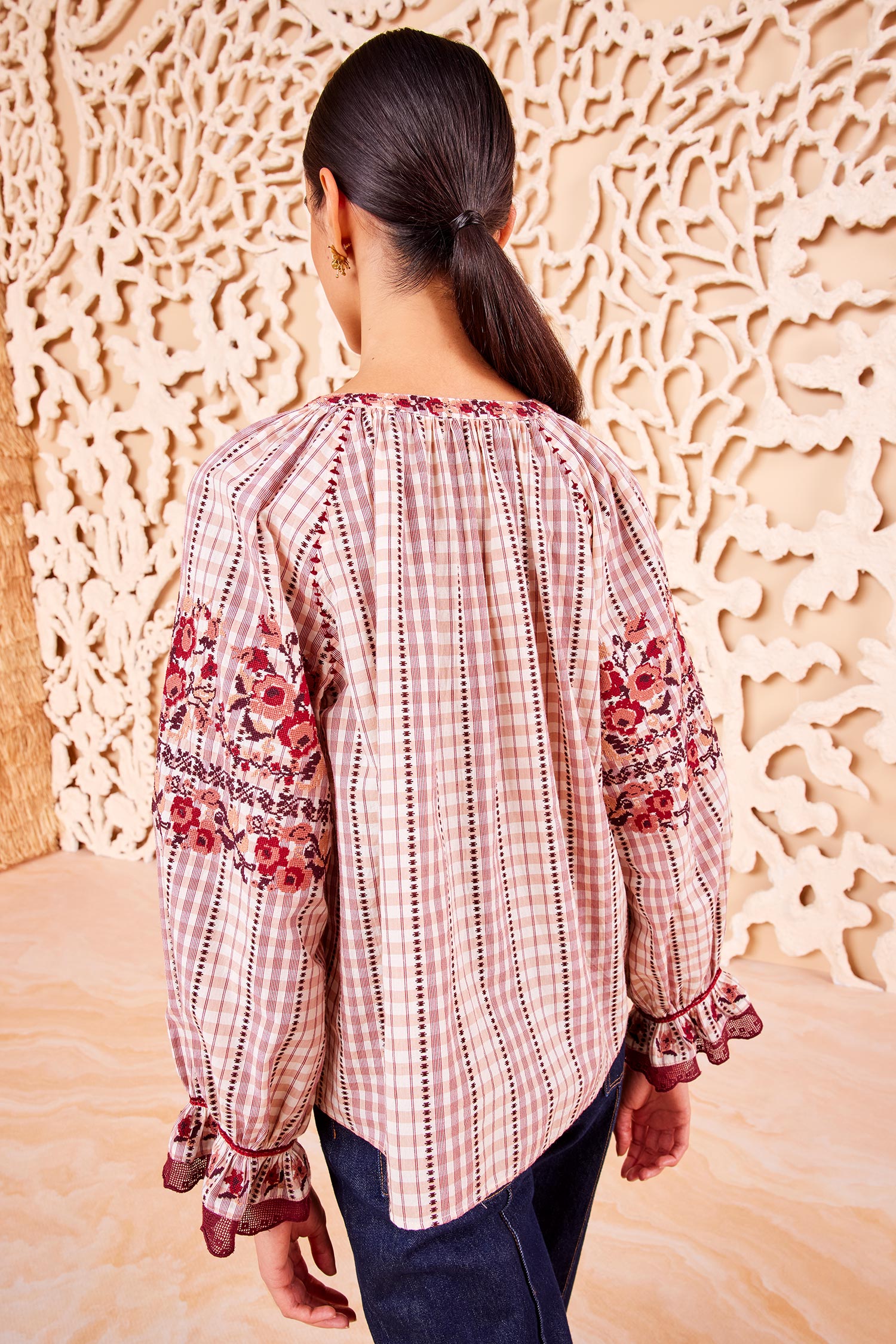 Ulla Johnson Emi Blouse - Madras