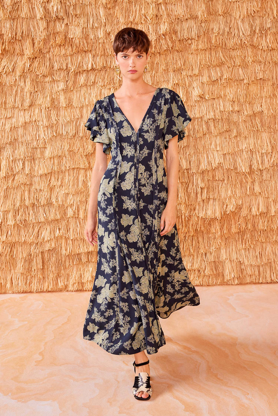 Evette Dress - Minuit