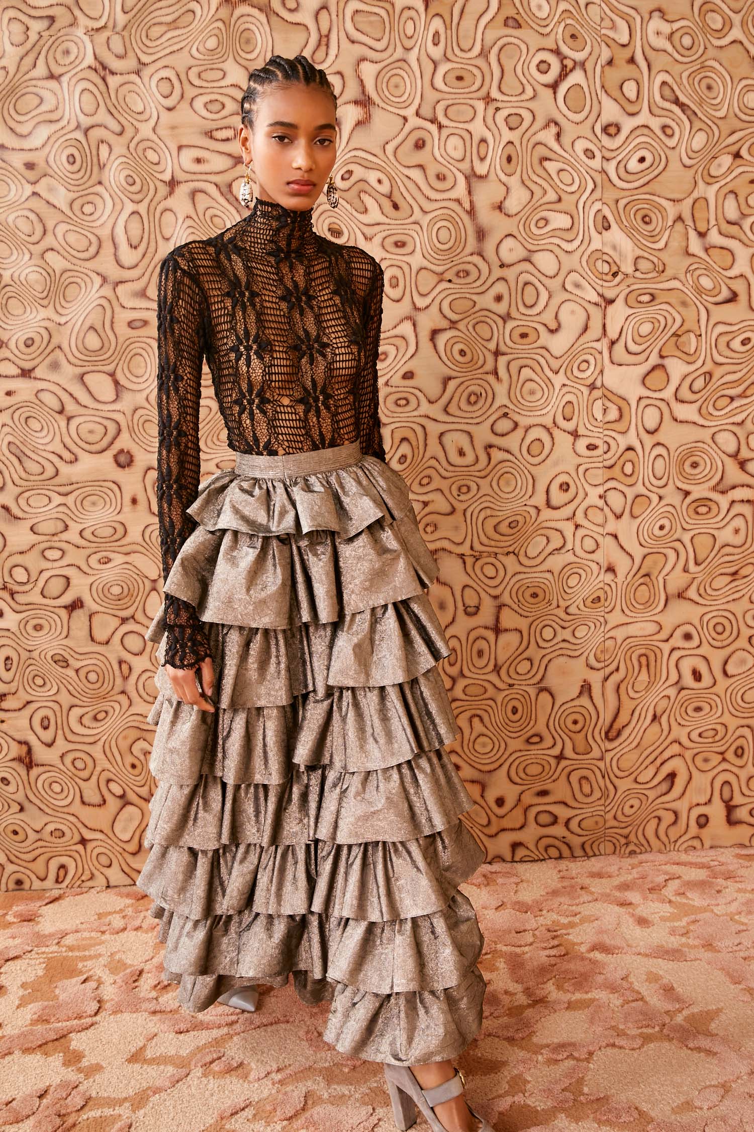 Flora Skirt - Graphite