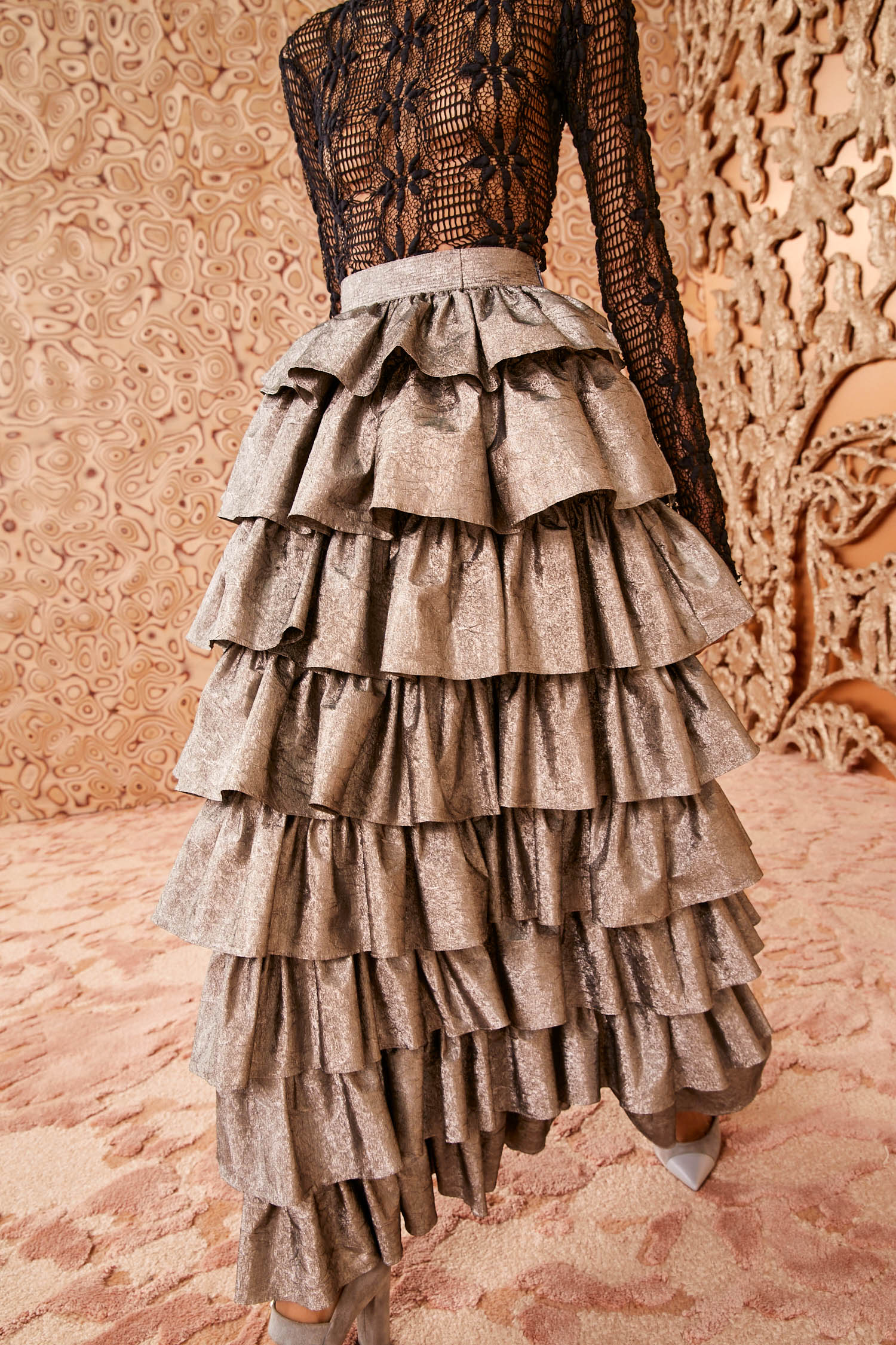 Flora Skirt - Graphite
