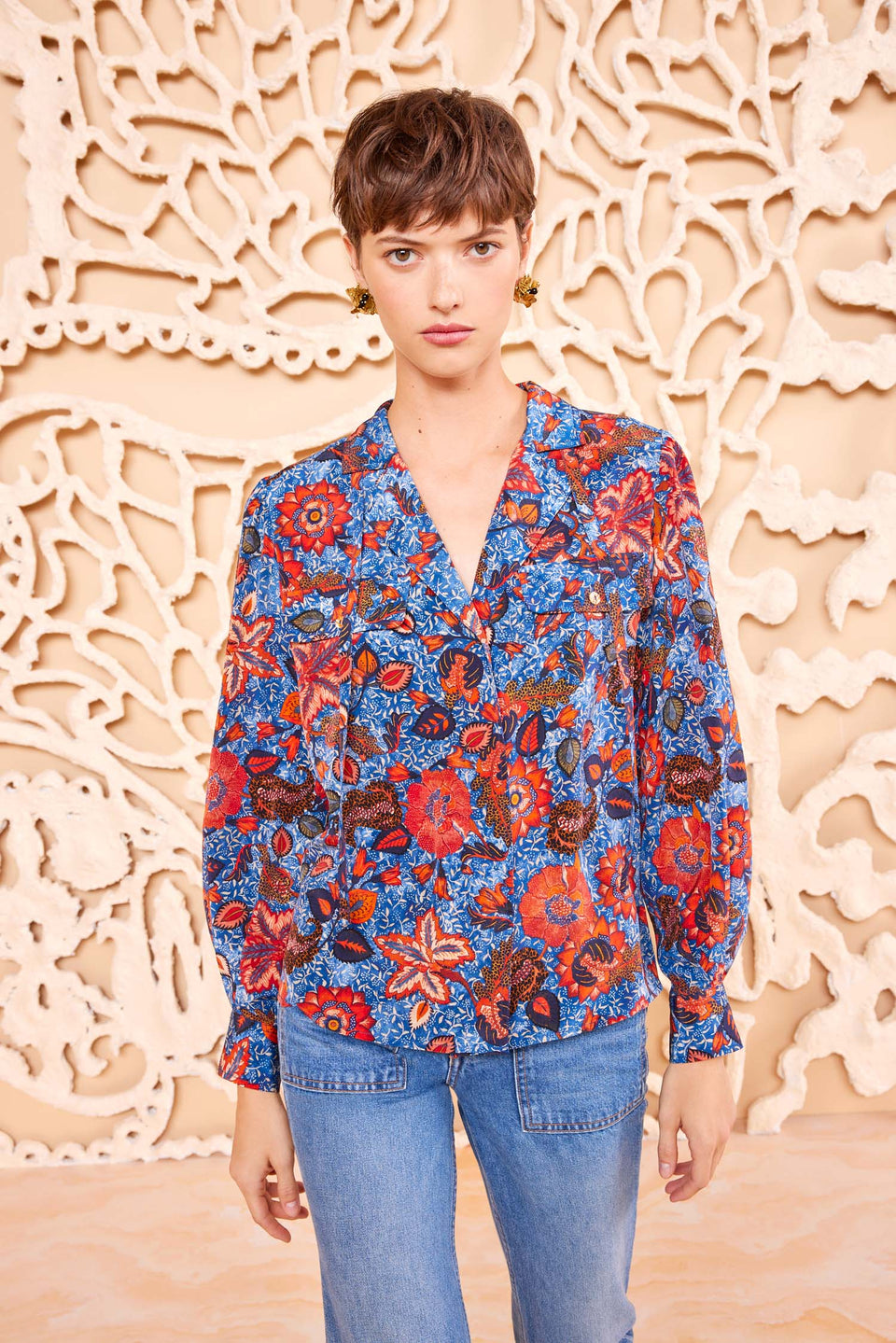 Florian Blouse - Clematis