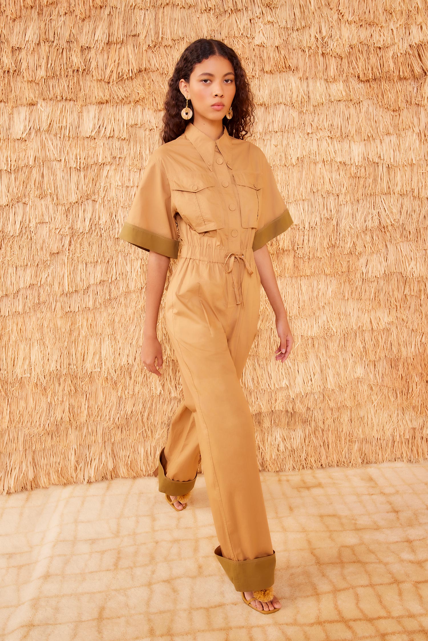 Franz Jumpsuit - Sahara Colorblock