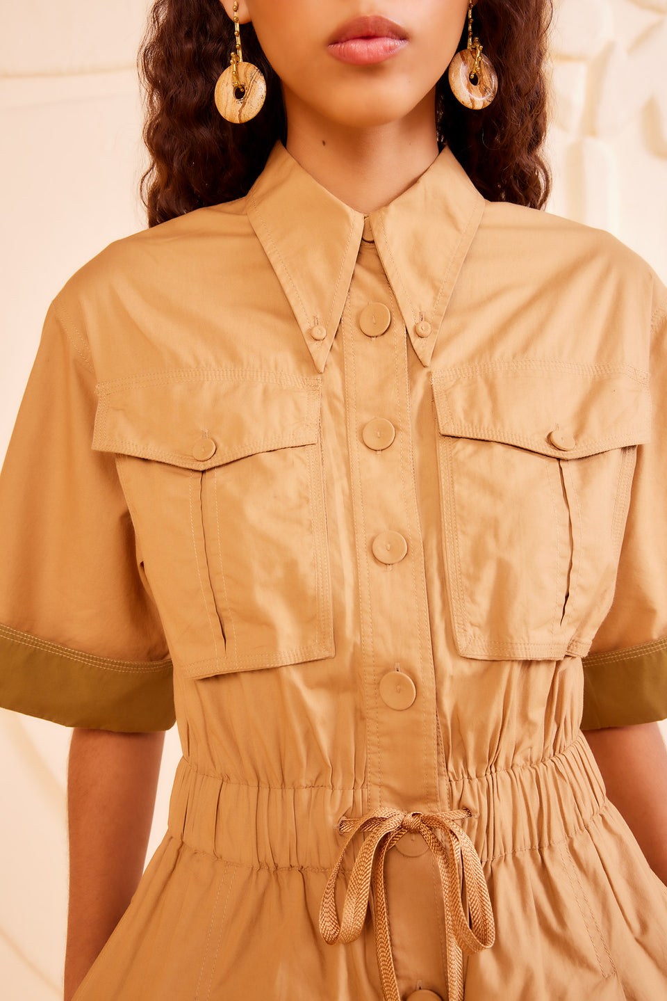 Franz Jumpsuit - Sahara Colorblock