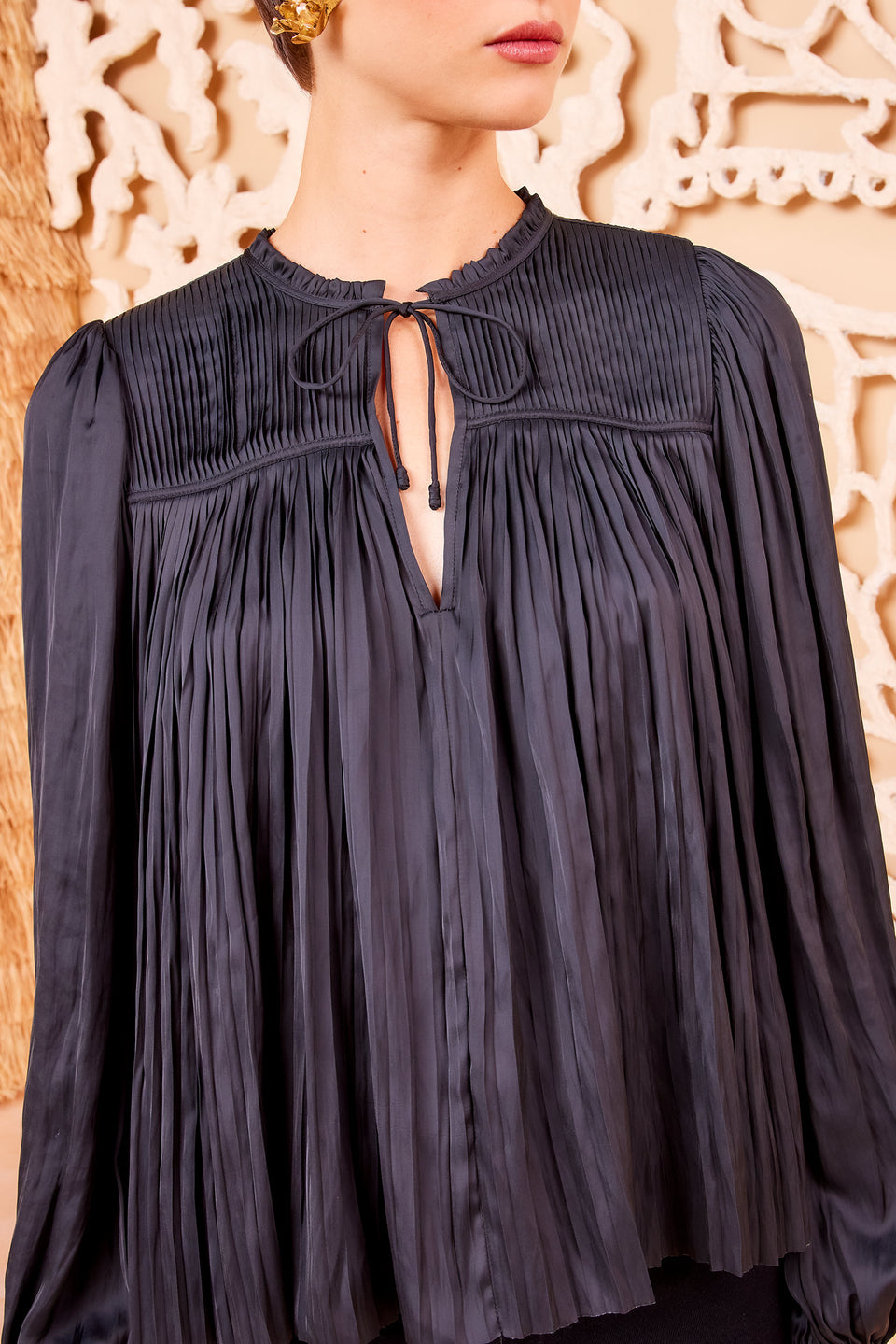 Freja Blouse - Noir