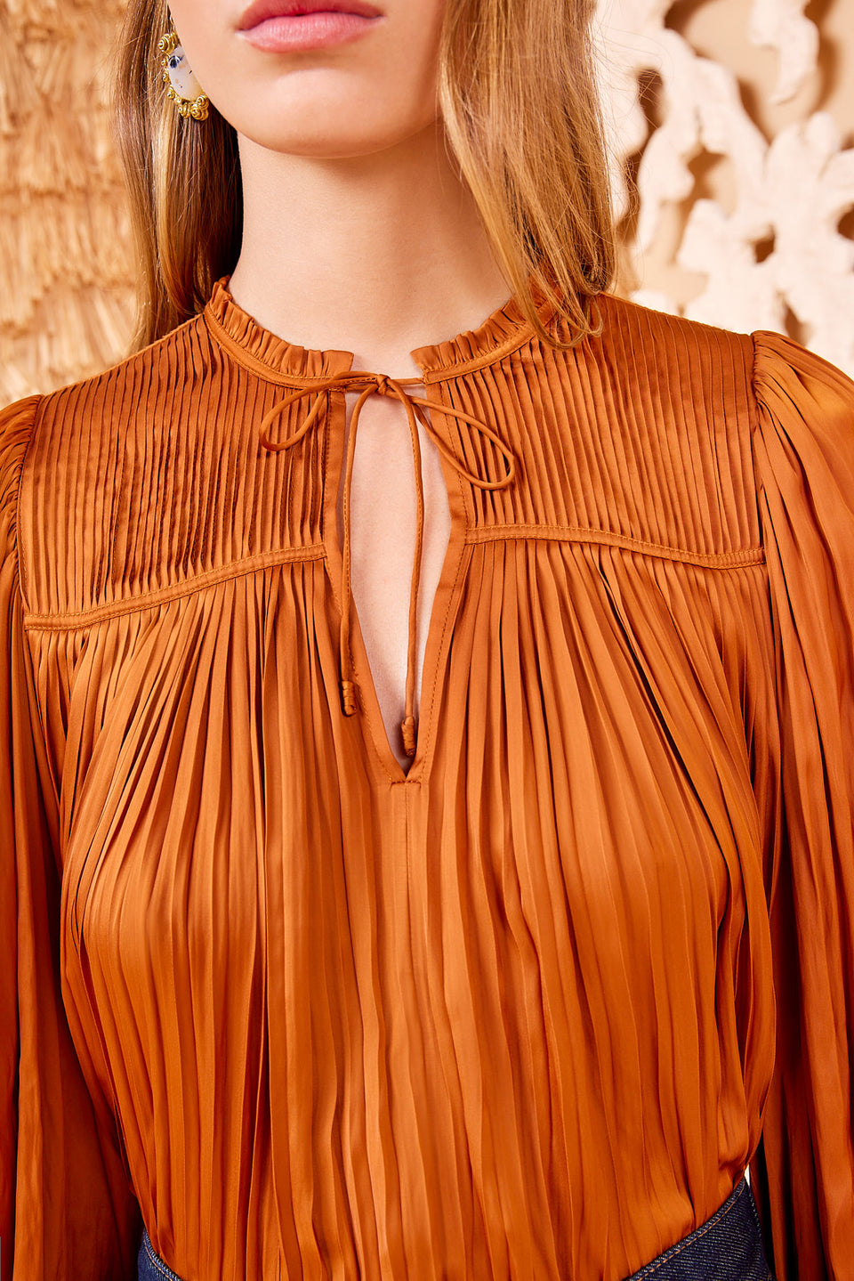 Freja Blouse - Amber