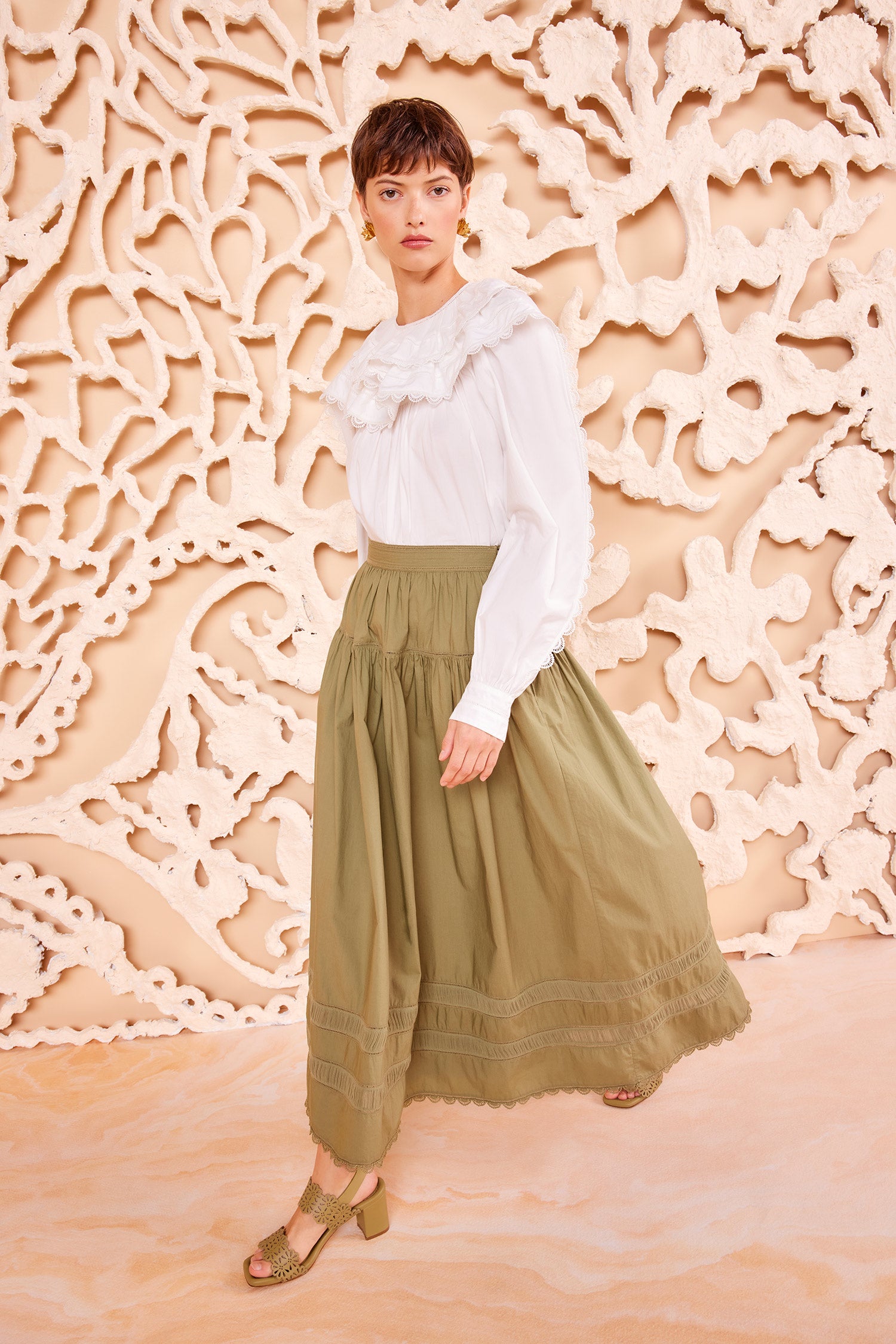 Ulla Johnson Harlow Skirt - Lichen