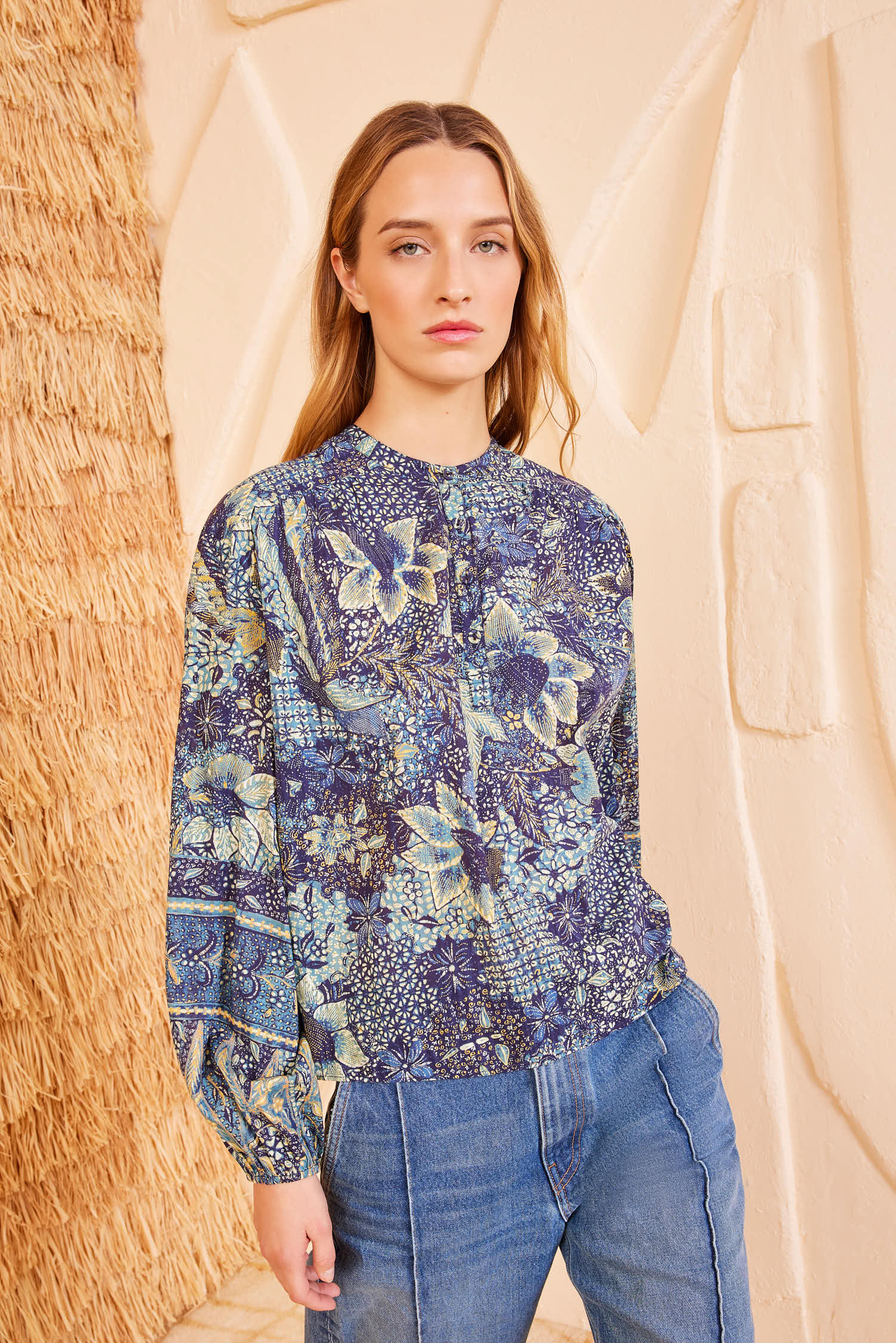 Harlowe Blouse - Portofino