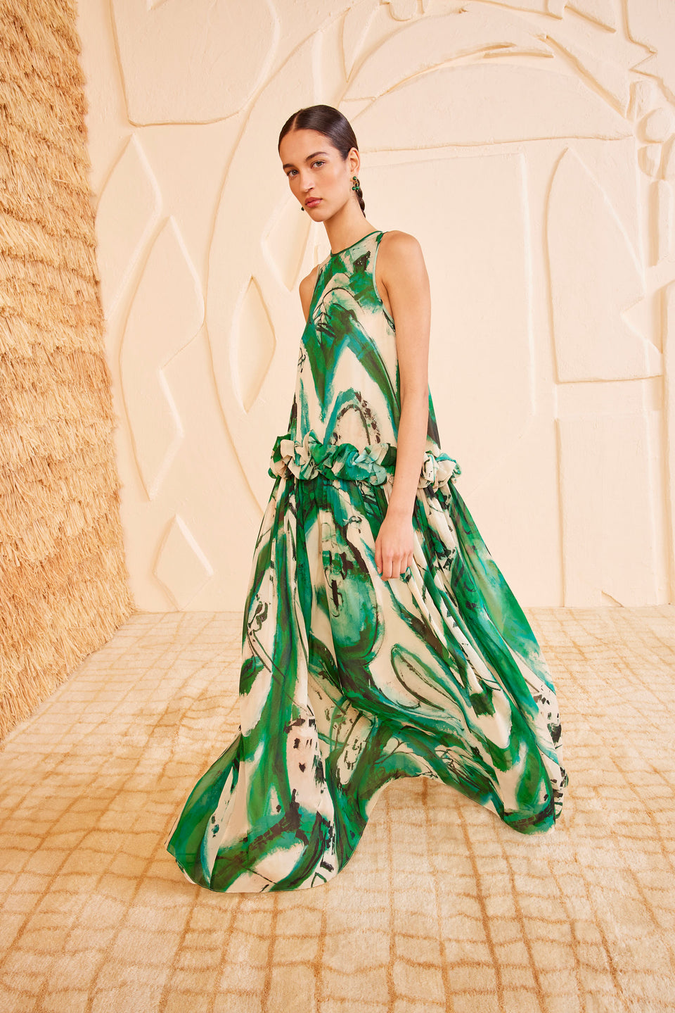 Helen Gown - Portrait In Green
