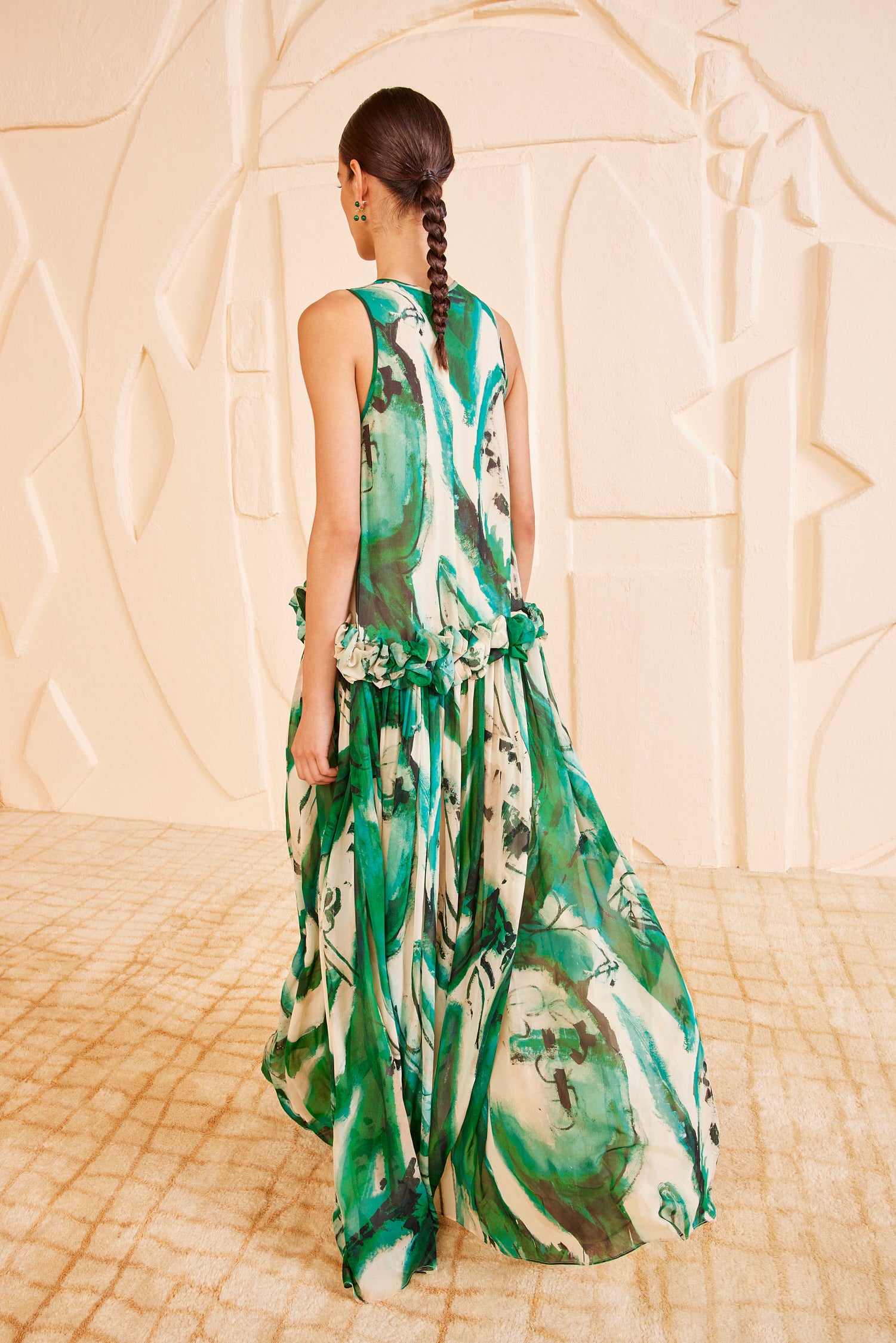 Ulla Johnson Helen Gown - Portrait In Green