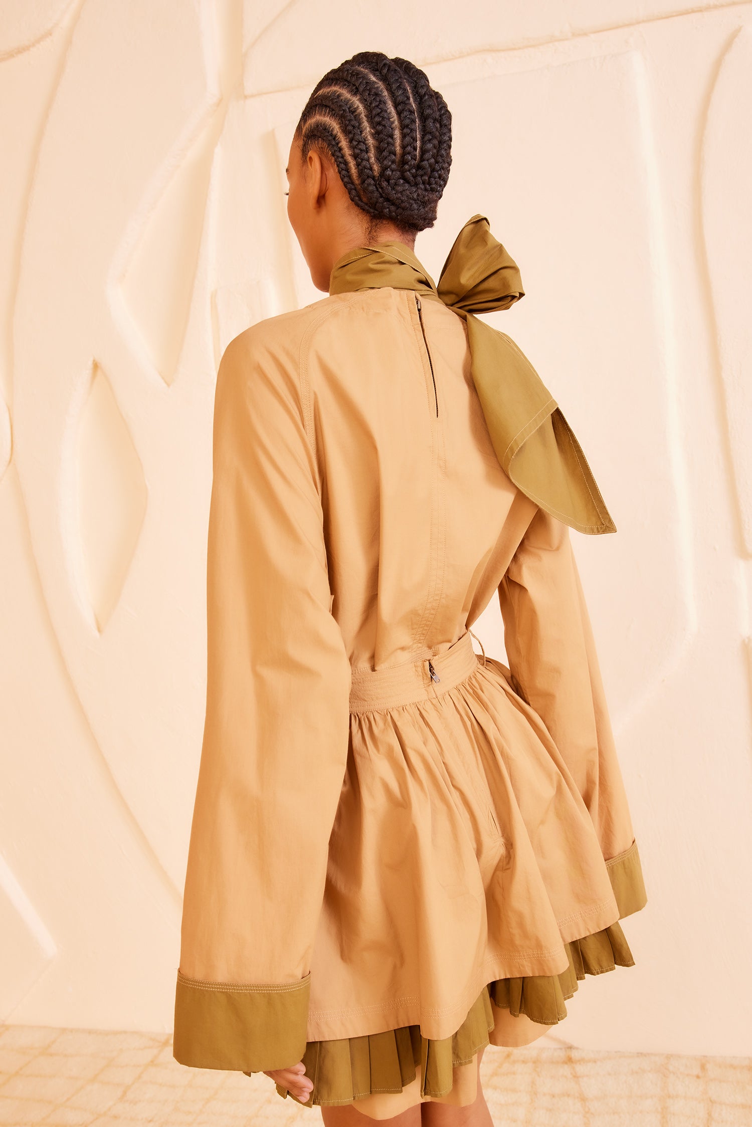 Jaqueline Skirt - Sahara Colorblock