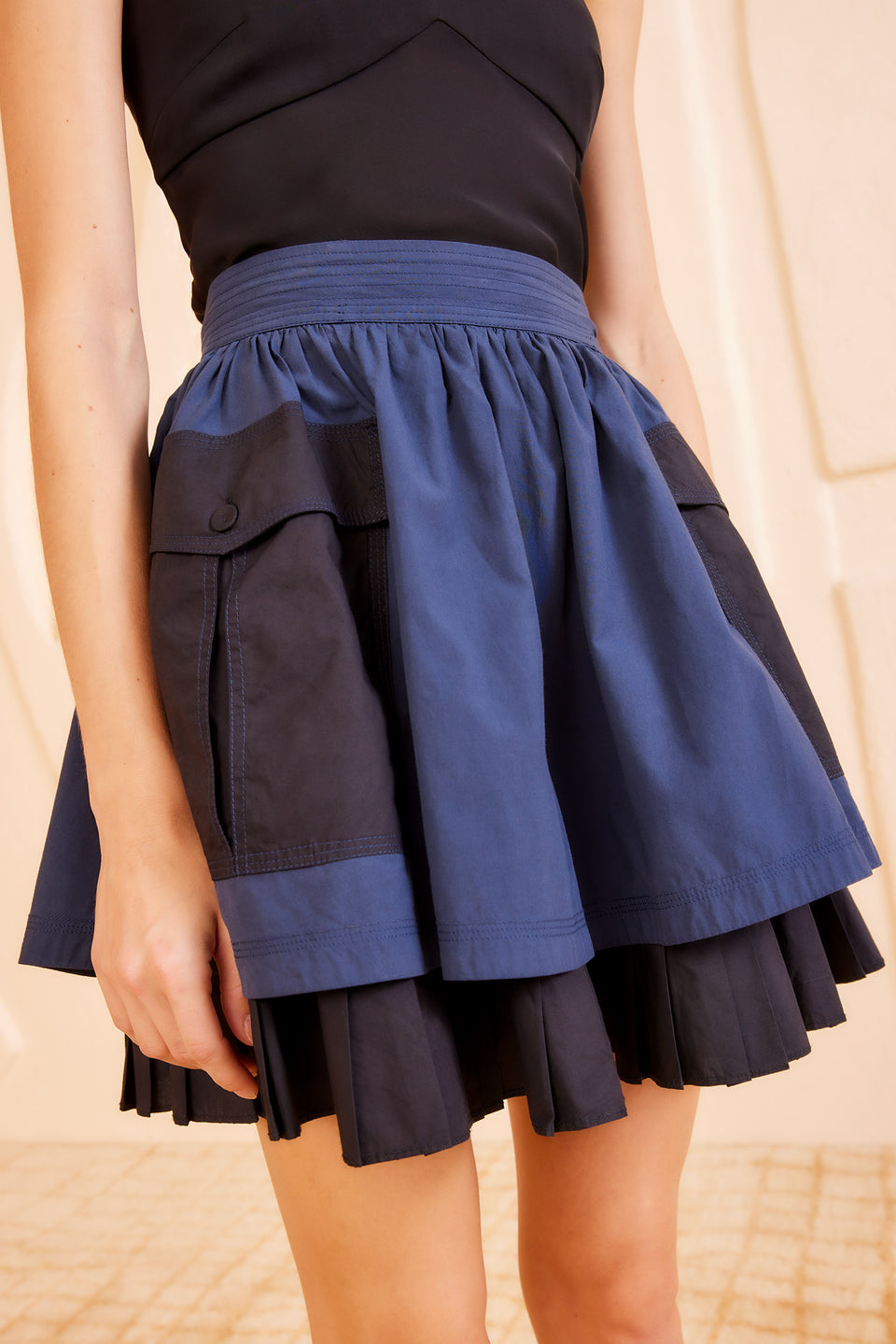 Jaqueline Skirt - Twilight Colorblock