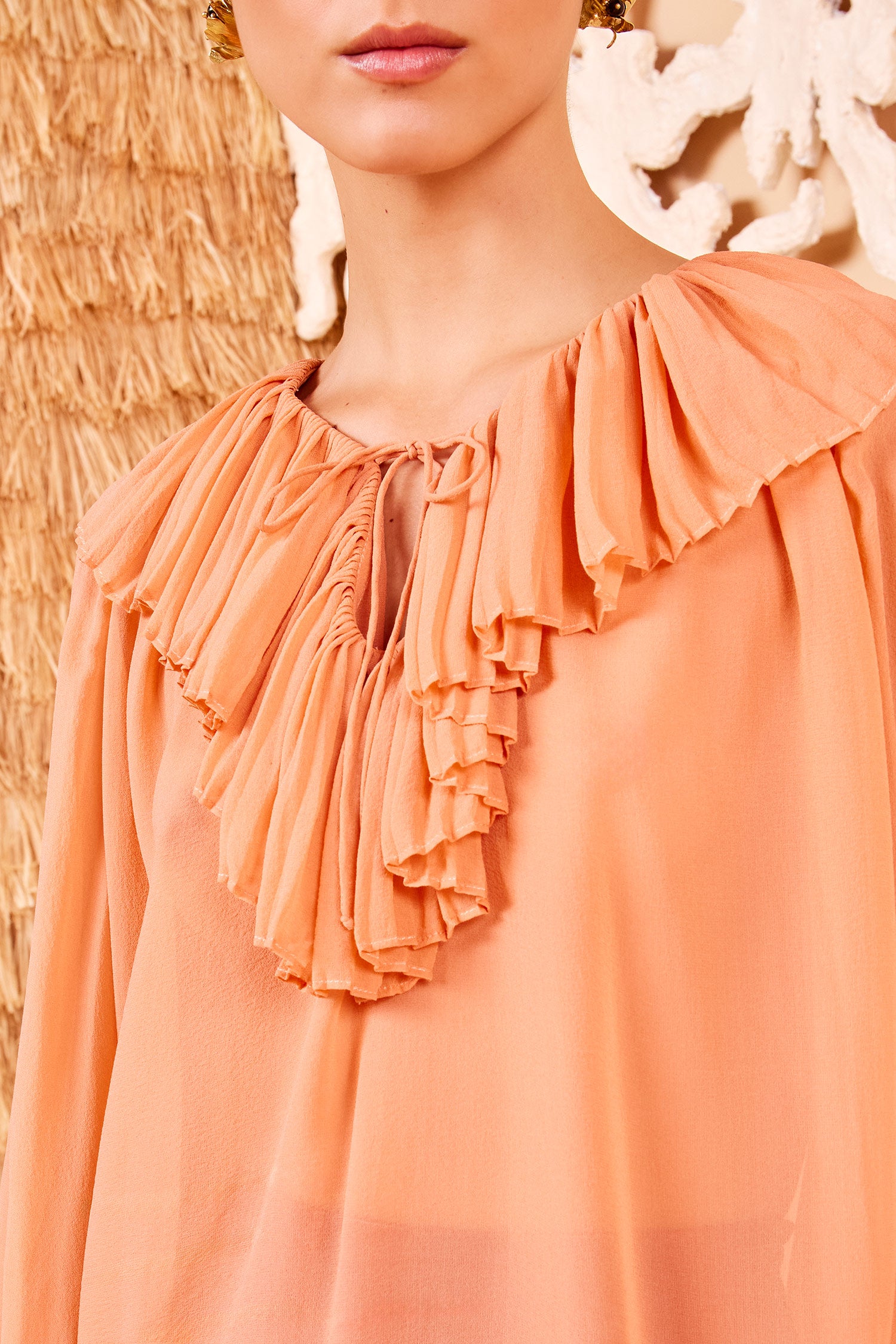 Lilia Blouse - Peony