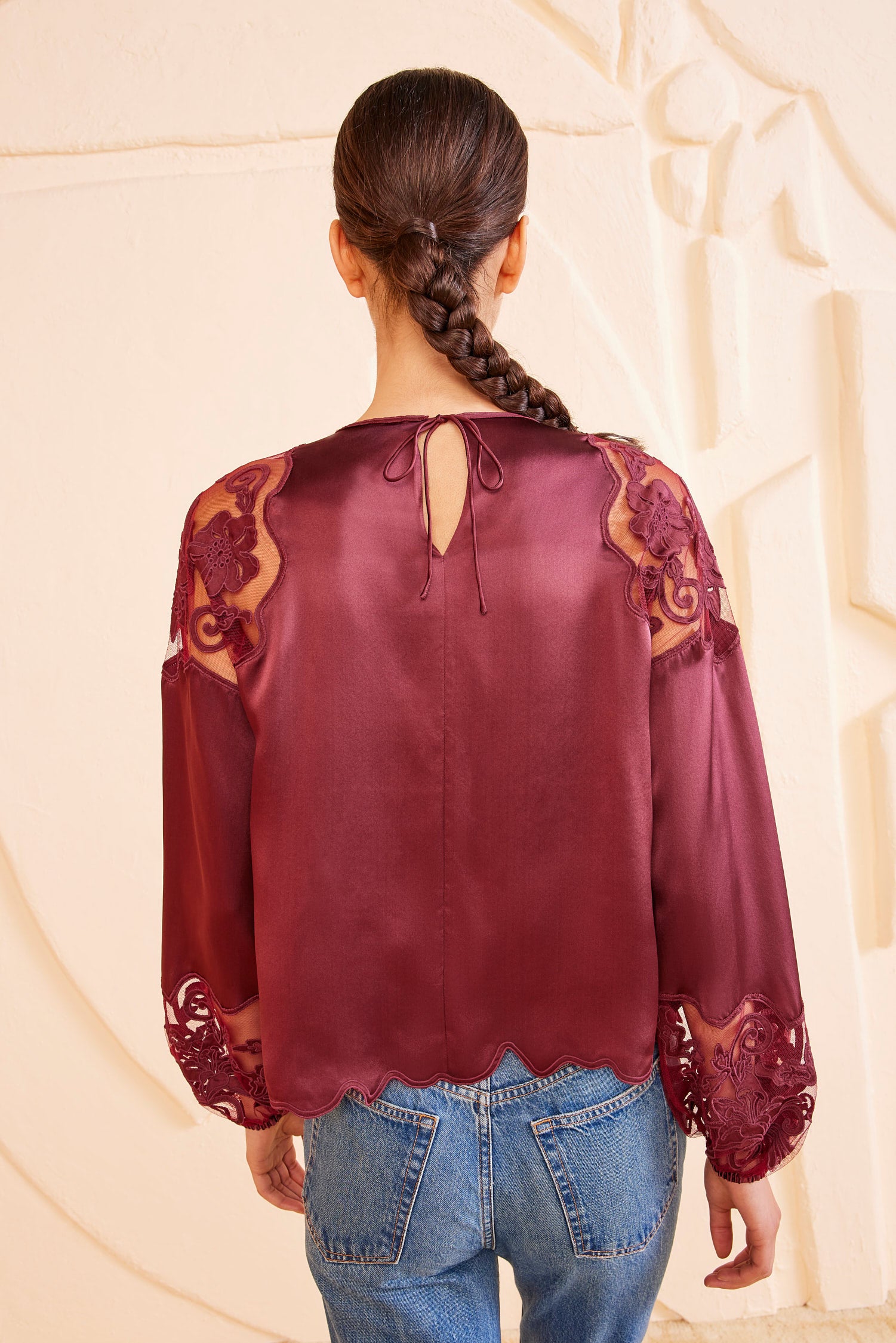 Mathilde Blouse - Amethyst