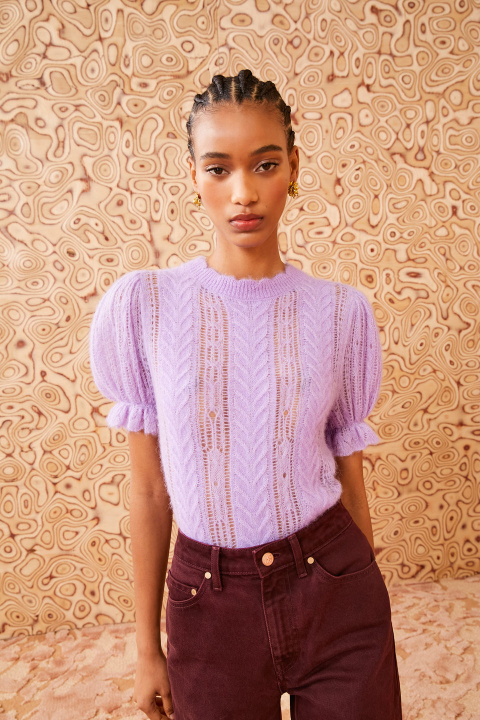 Mavis Top - Lavender