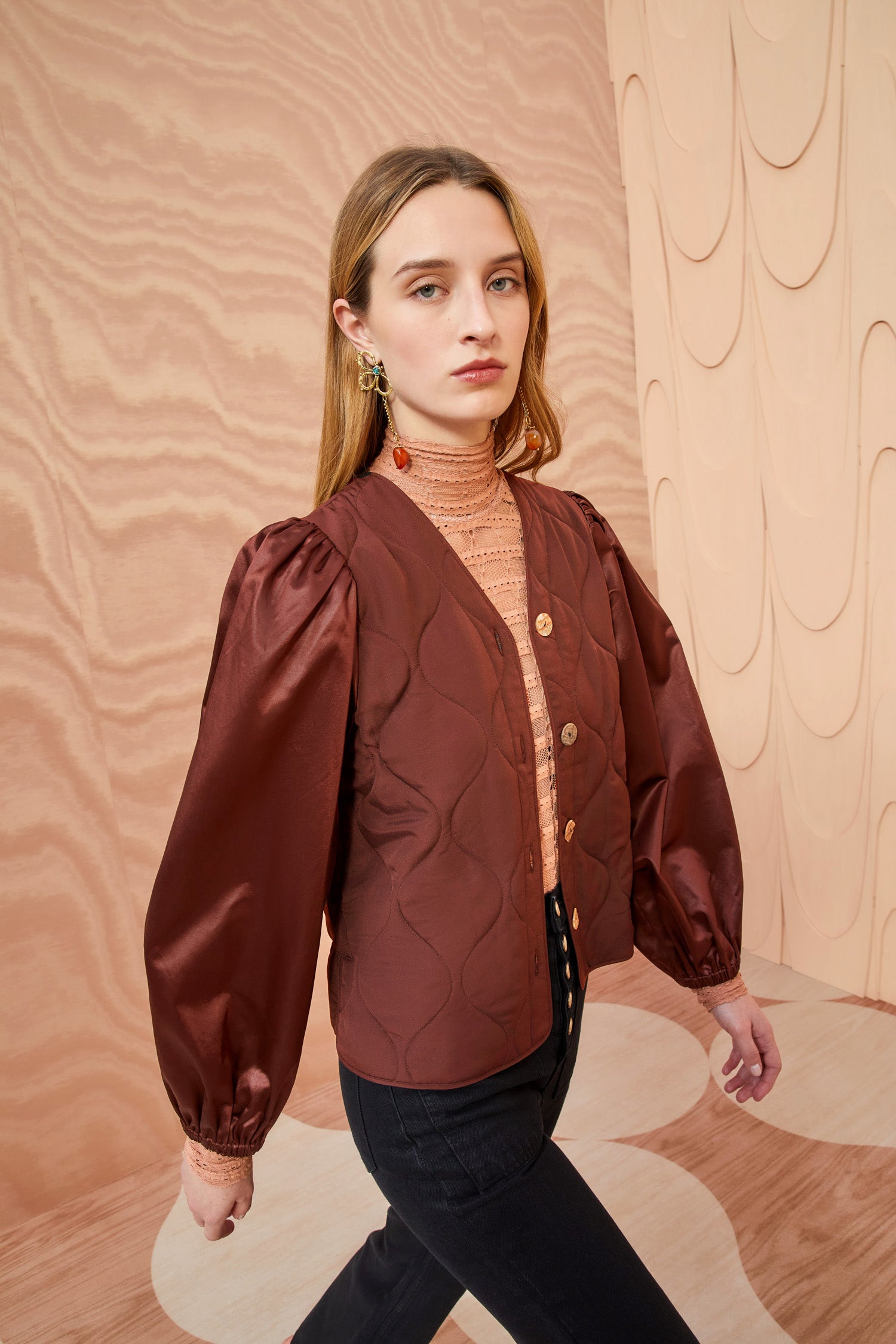 Ulla Johnson Maddox Jacket - Mahogany
