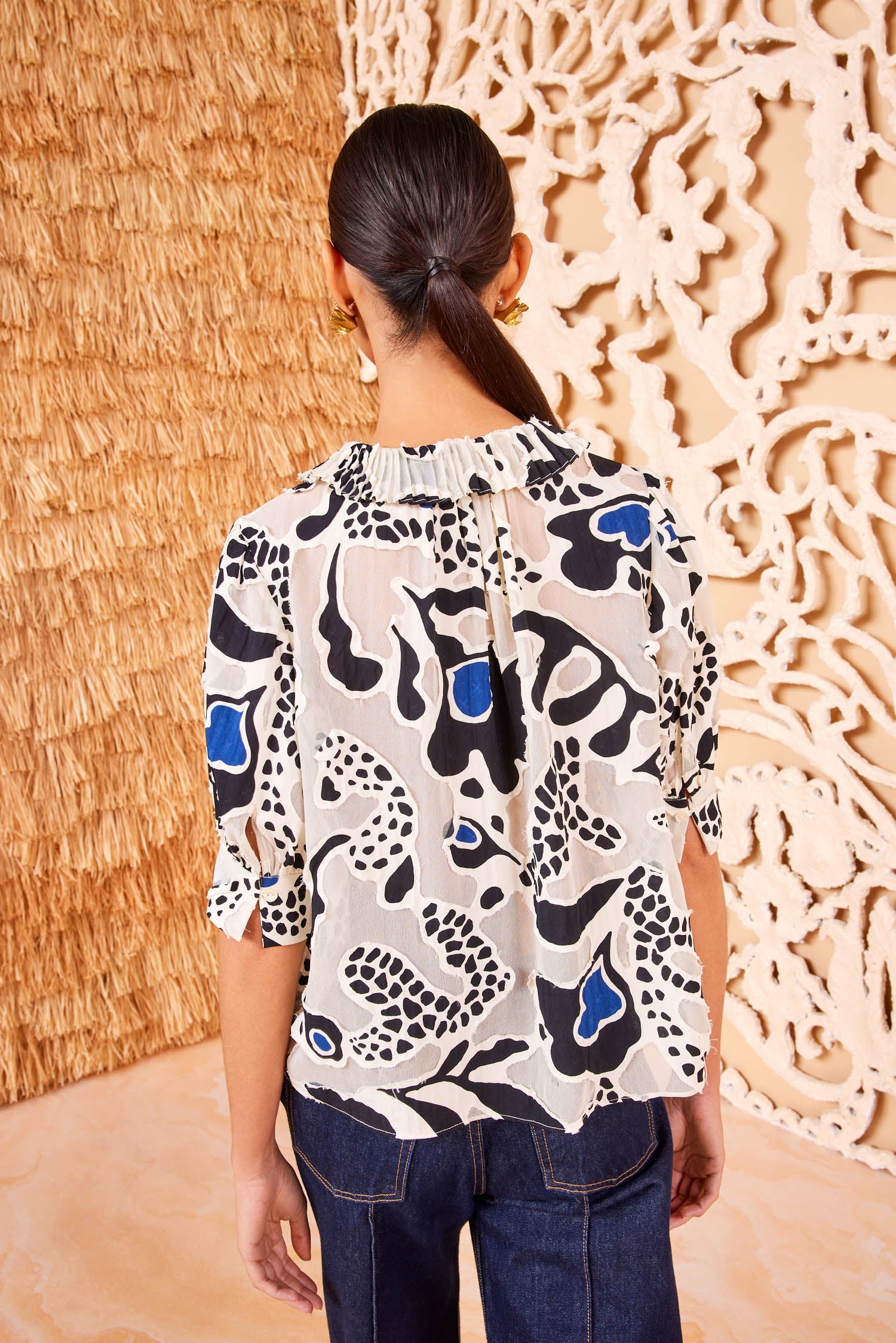 Marcella Top - Porcelain