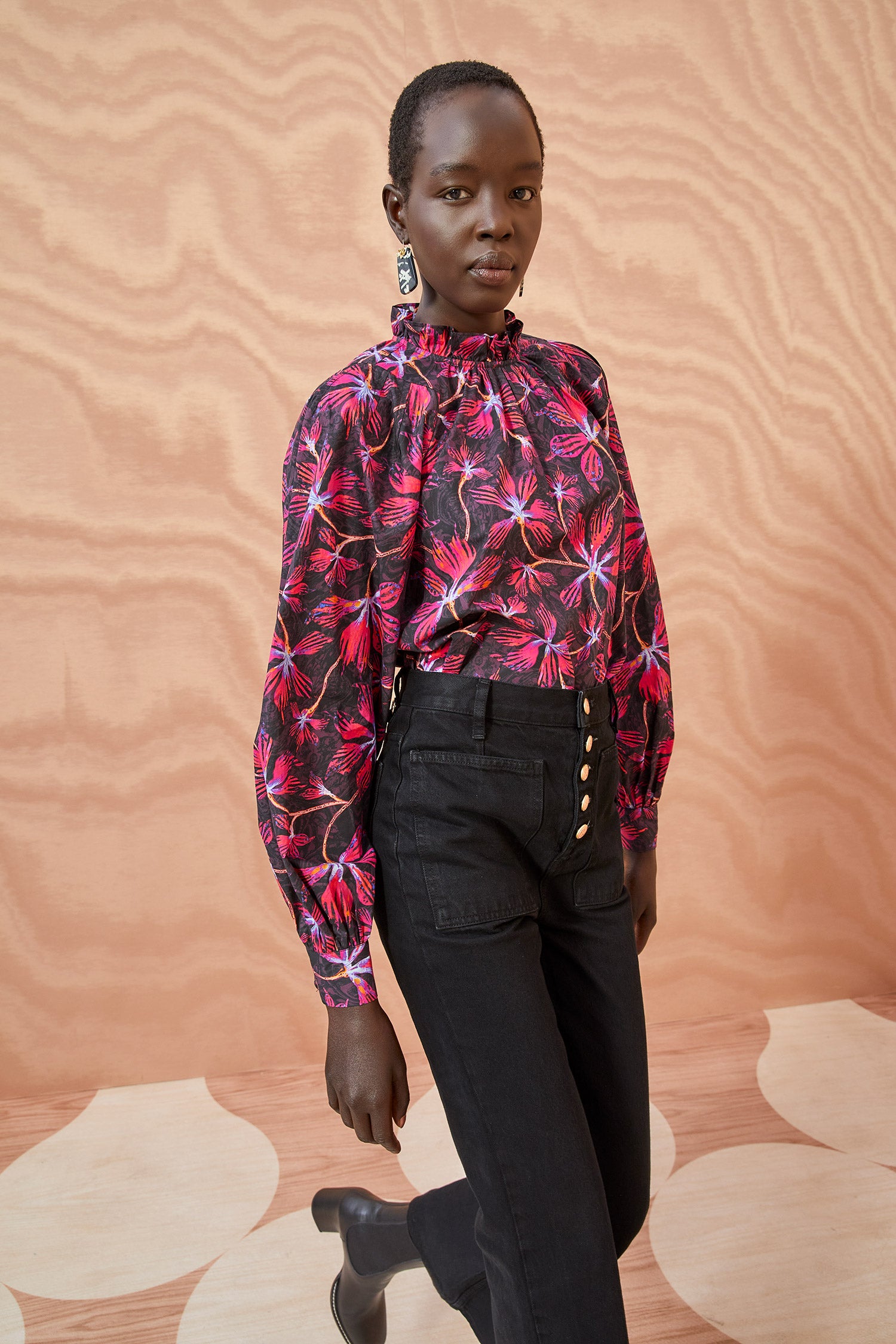 Ulla Johnson Marlie Blouse - Zinnia