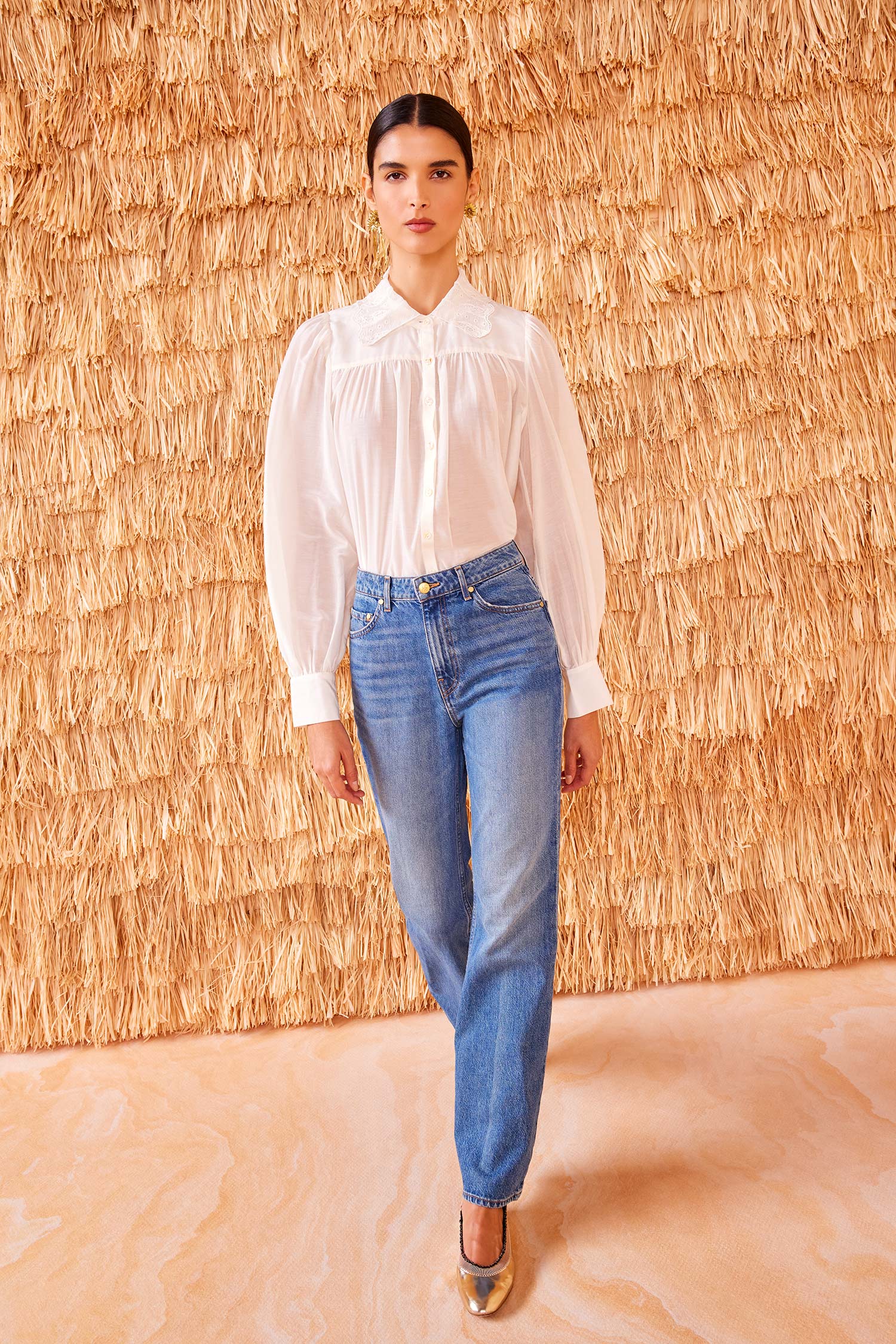 The Martine Jean - Danube Medium Indigo Wash