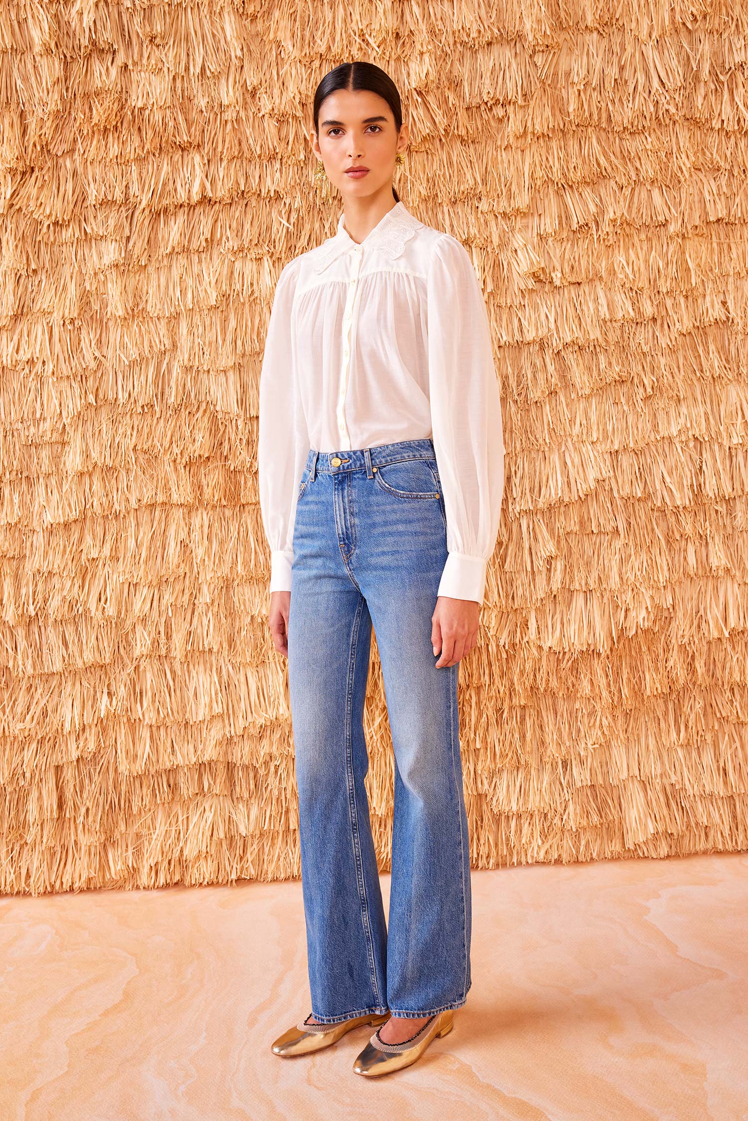 The Martine Jean - Danube Medium Indigo Wash