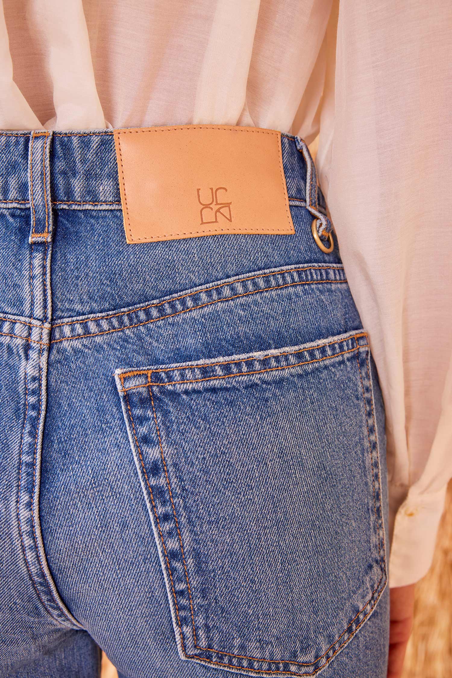 The Martine Jean - Danube Medium Indigo Wash