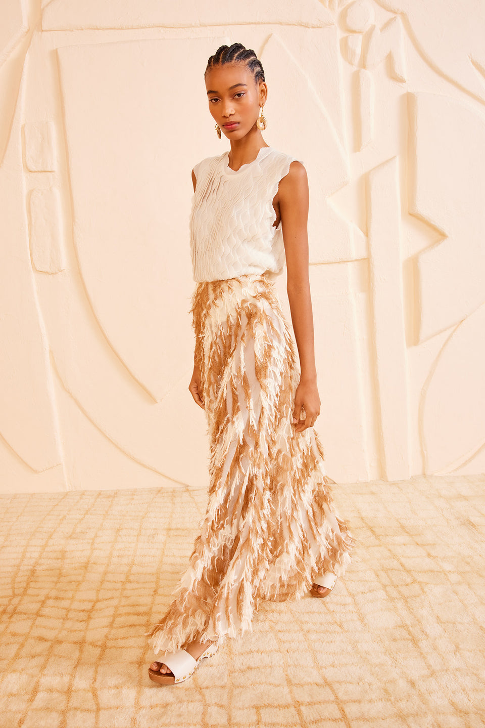 Milou Skirt - Sandstone