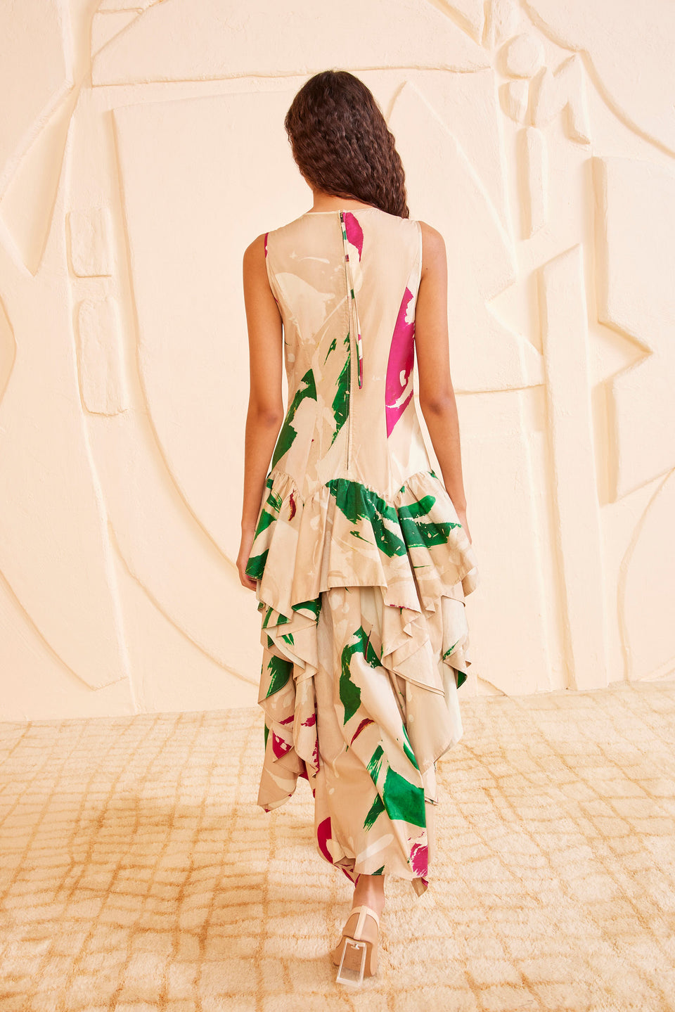 Mural Dress - Comet