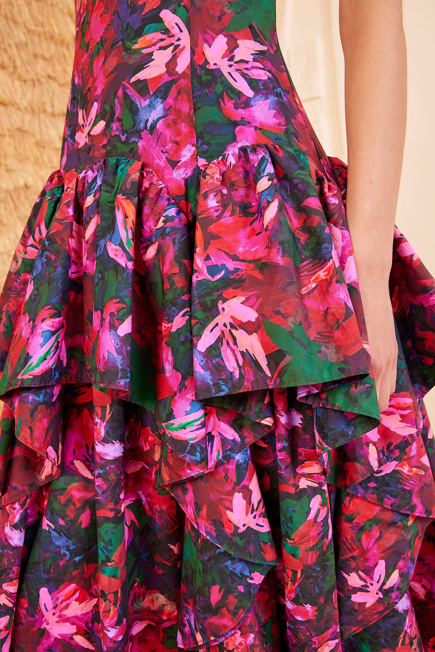 Ulla Johnson Mural Dress - Hibiscus