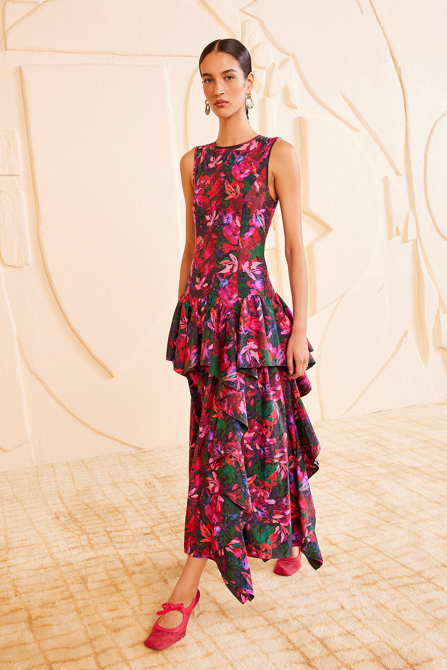 Ulla Johnson Mural Dress - Hibiscus