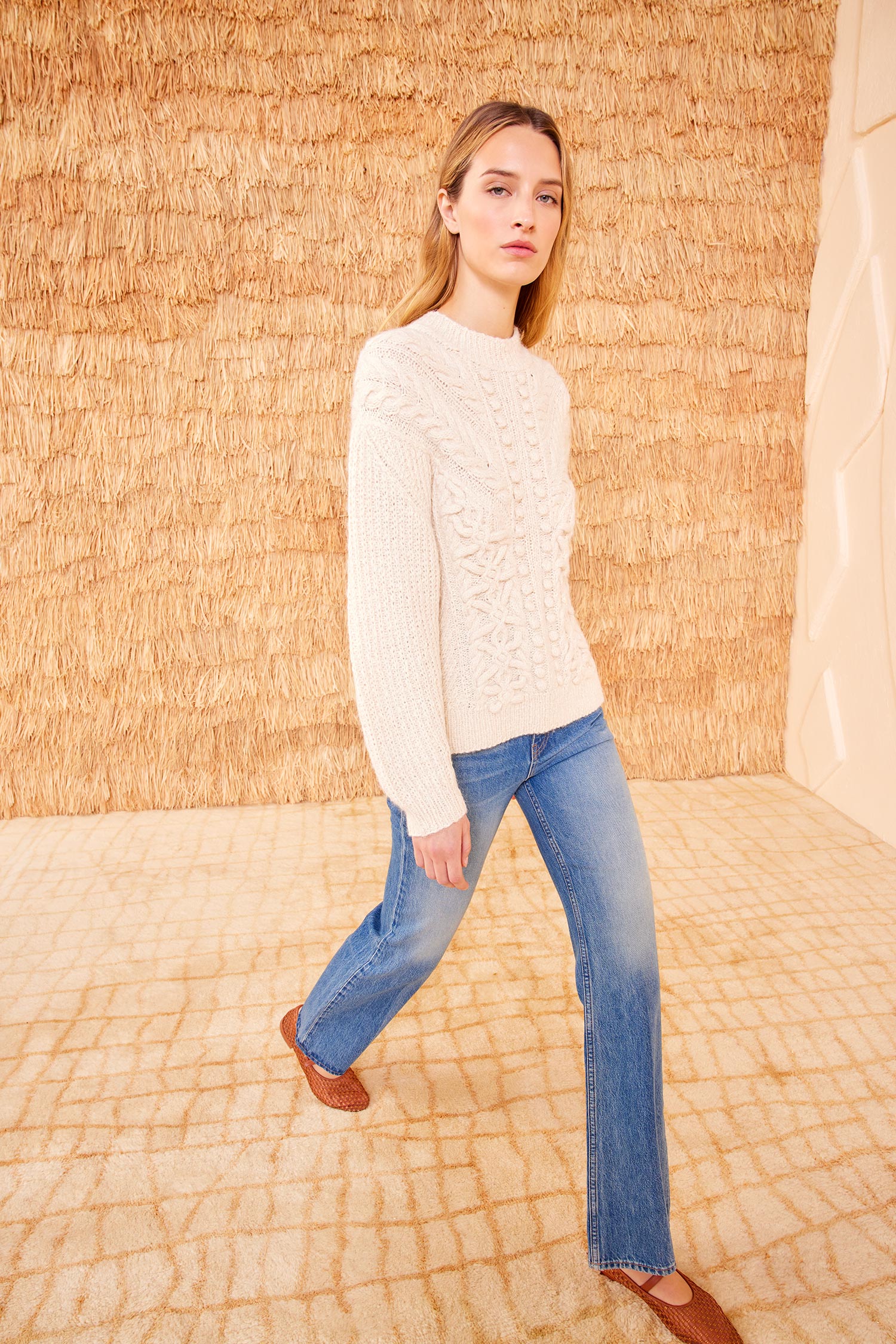 Ulla Johnson Osian Pullover - Cowrie