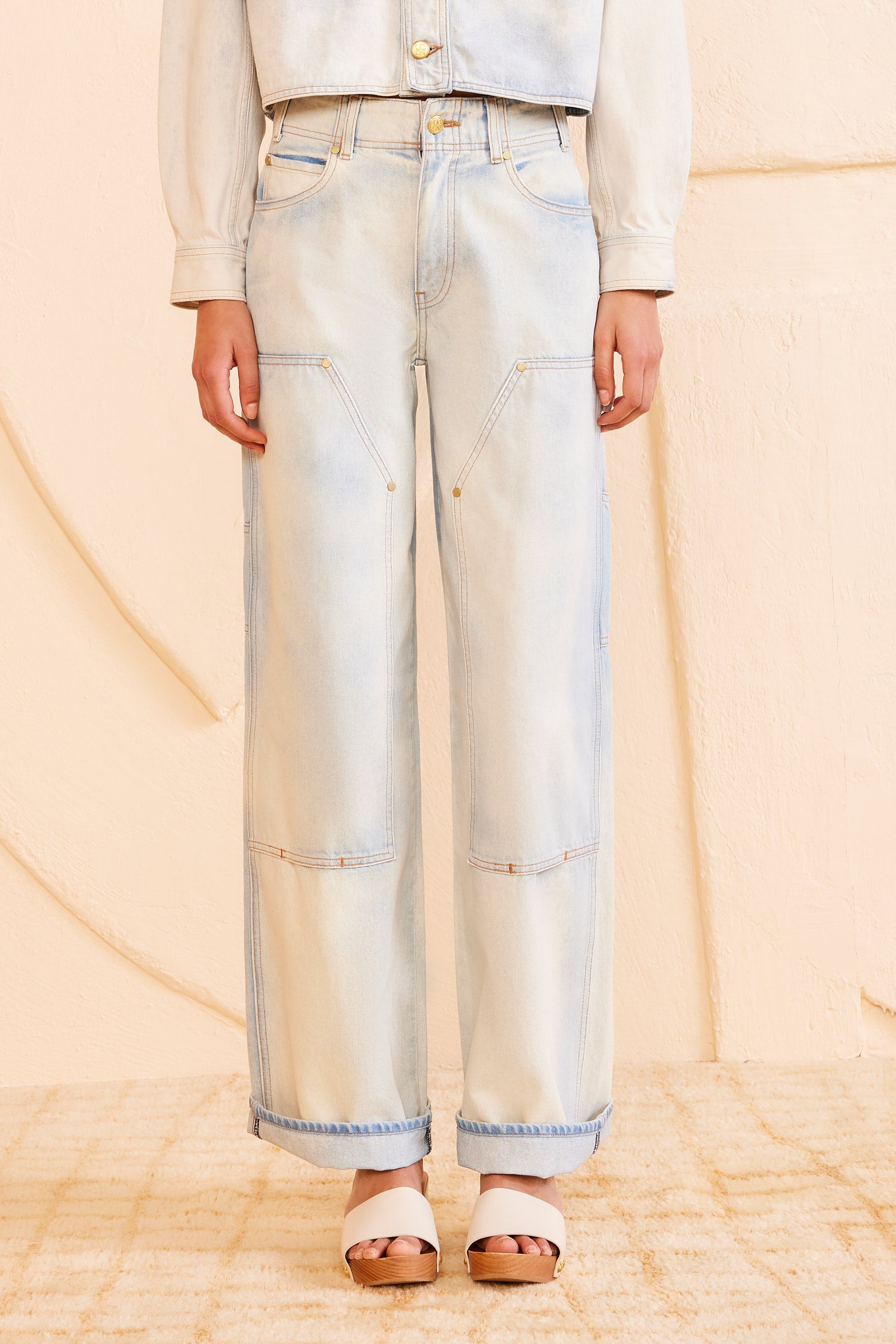 Ulla Johnson The Olympia Jean - Cielo