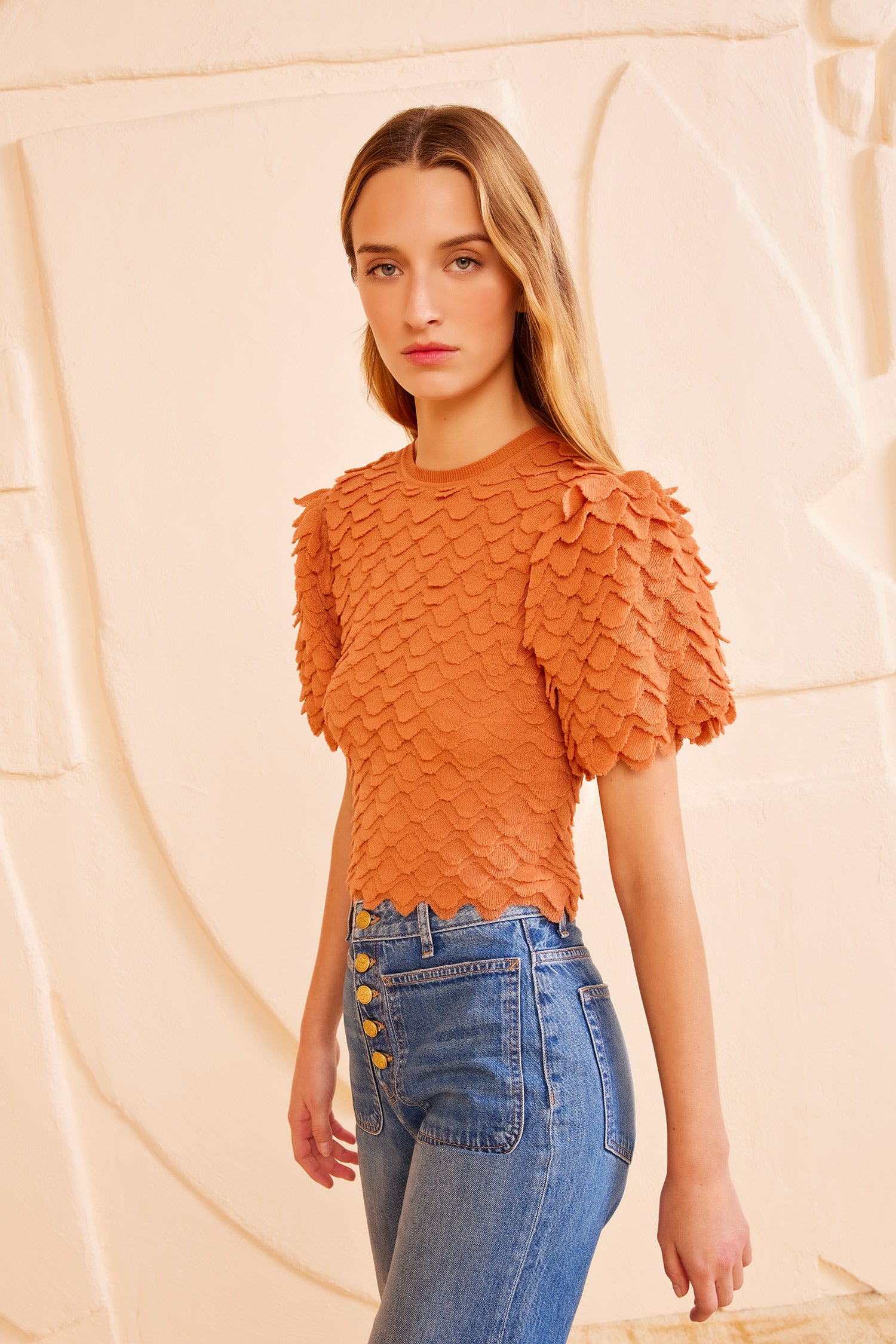 Ophelia Top - Peony