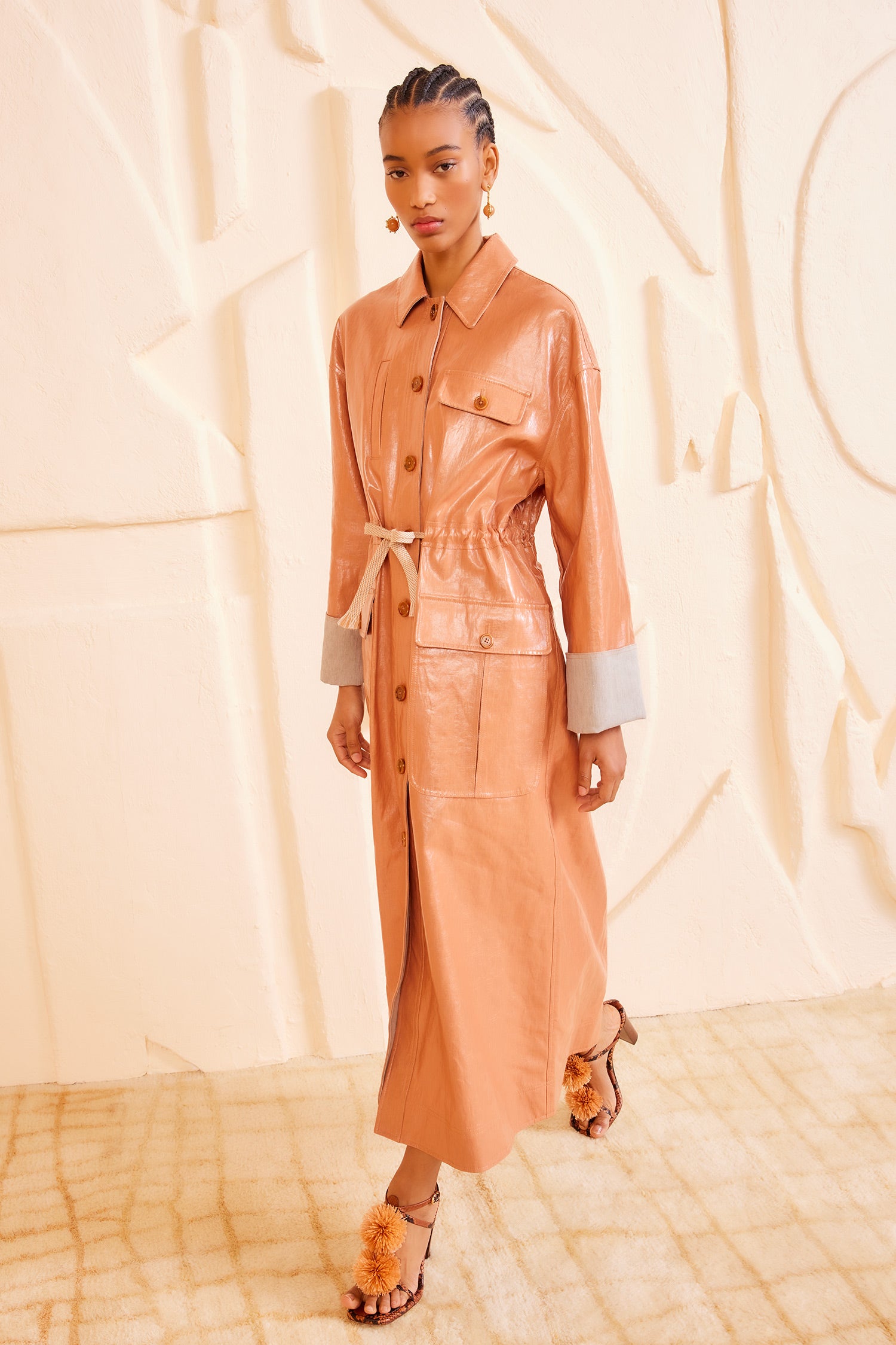 Palette Coat - Clay