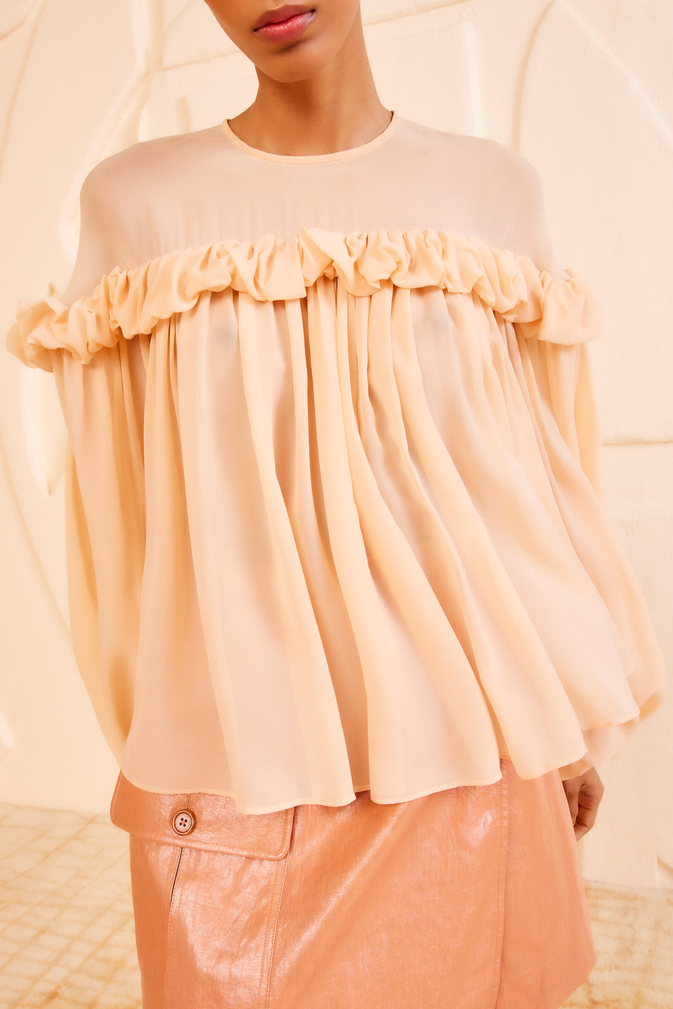 Peggy Blouse - Peony