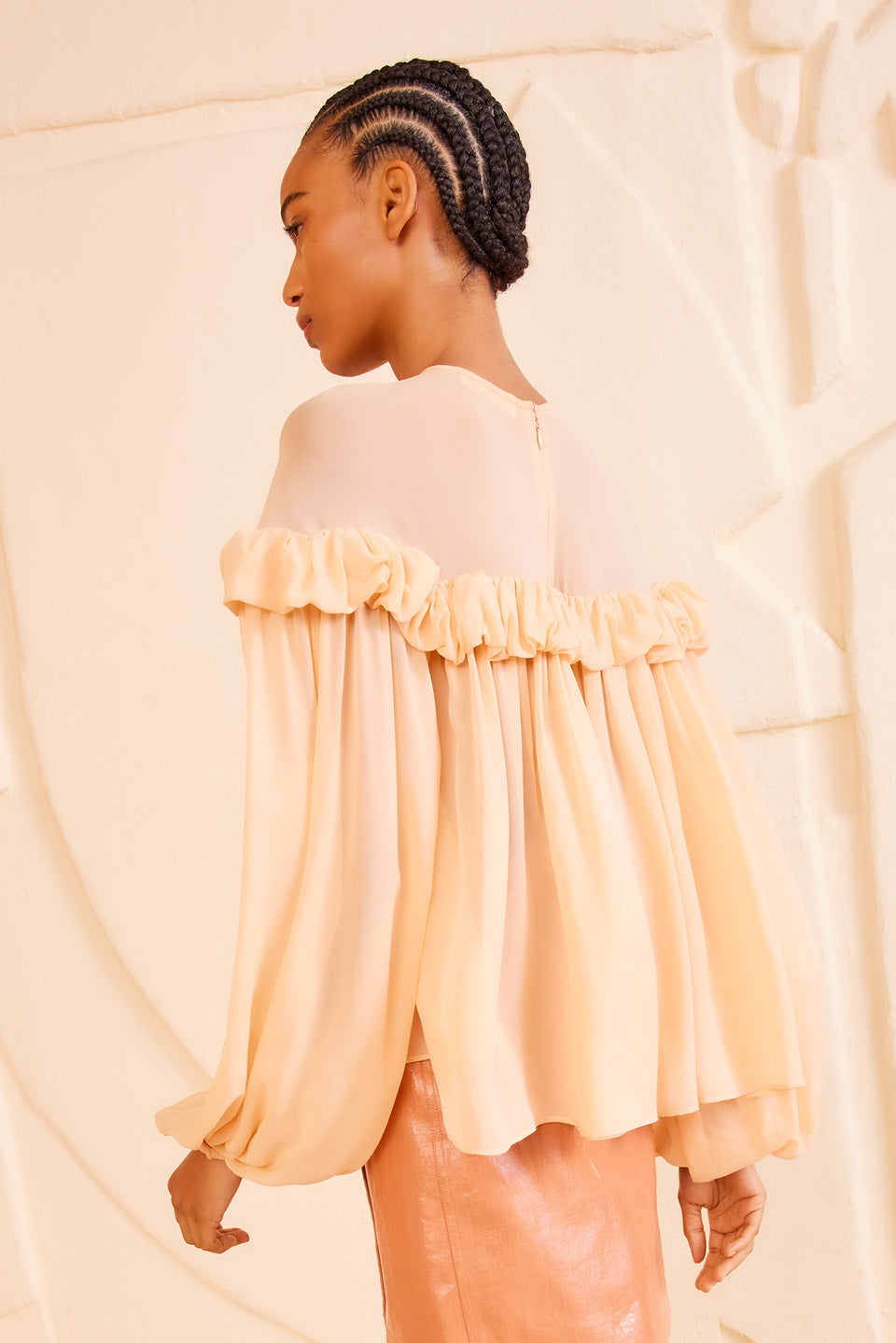 Peggy Blouse - Peony