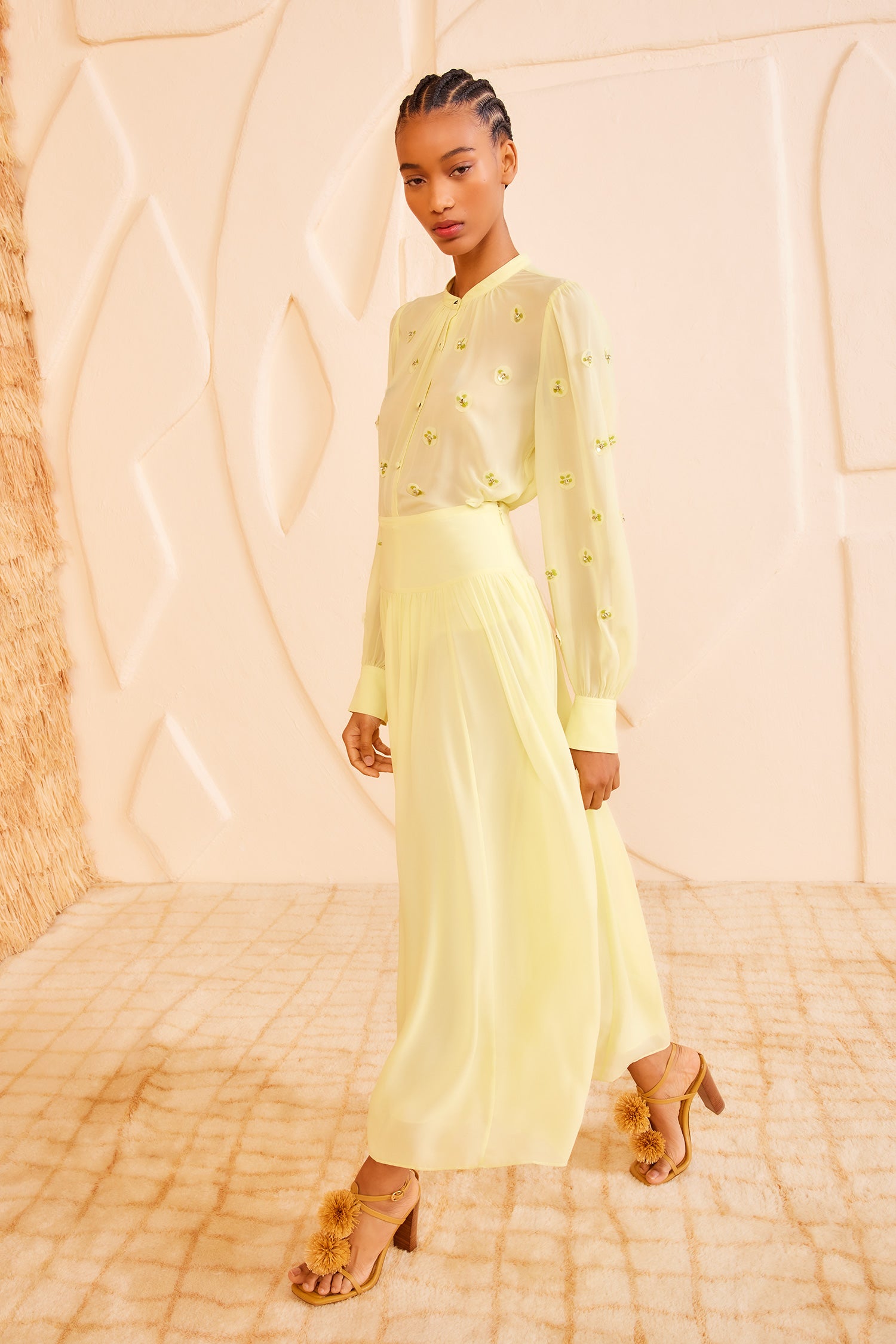 Reina Skirt - Citron